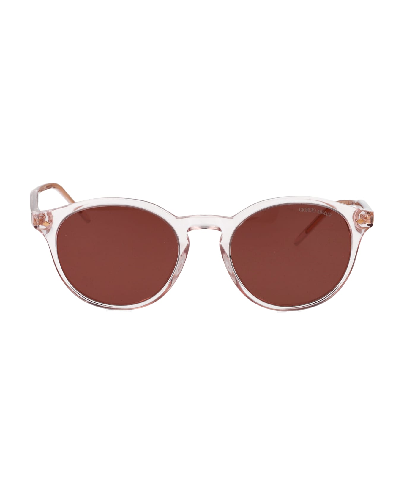 Giorgio Armani 0ar8211 Sunglasses - 6073C5 Transparent Pink
