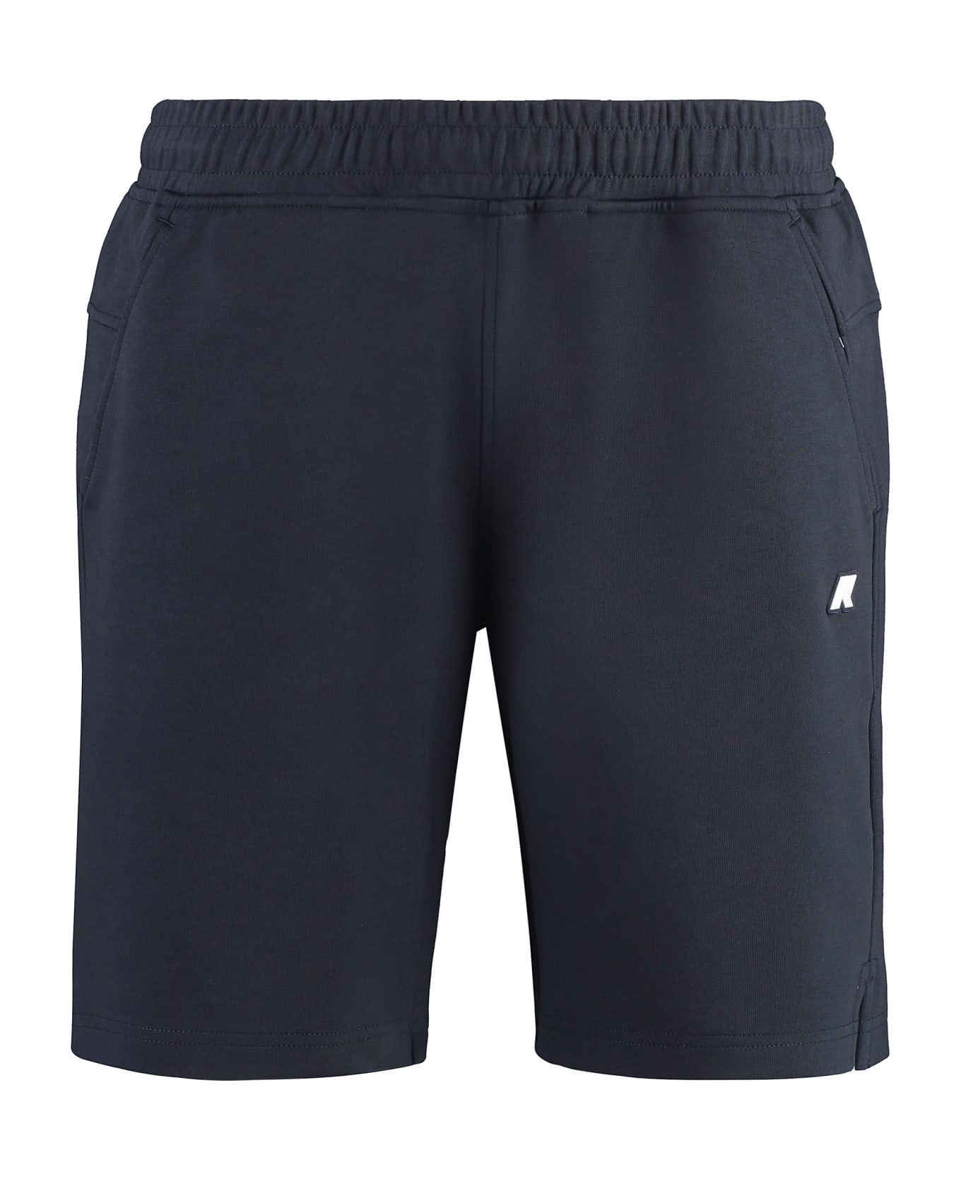 K-Way Keny Cotton Bermuda Shorts - Blue Depth
