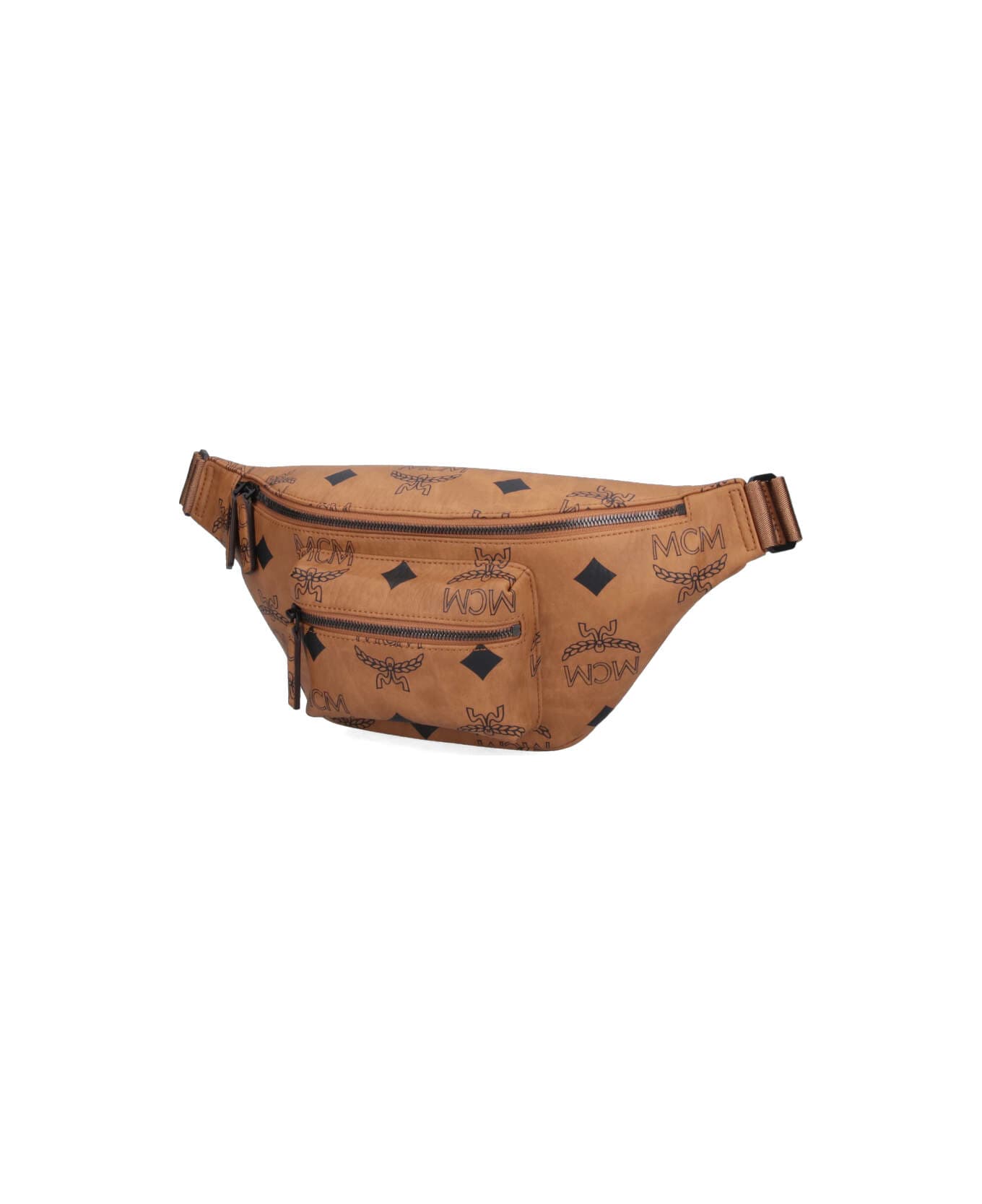 MCM "maxi Visetos" Waist Bag - Brown