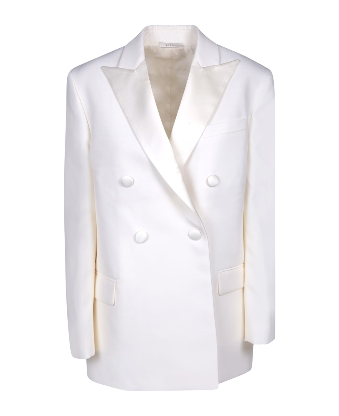 Rev The Helm Ivory Jacket - White
