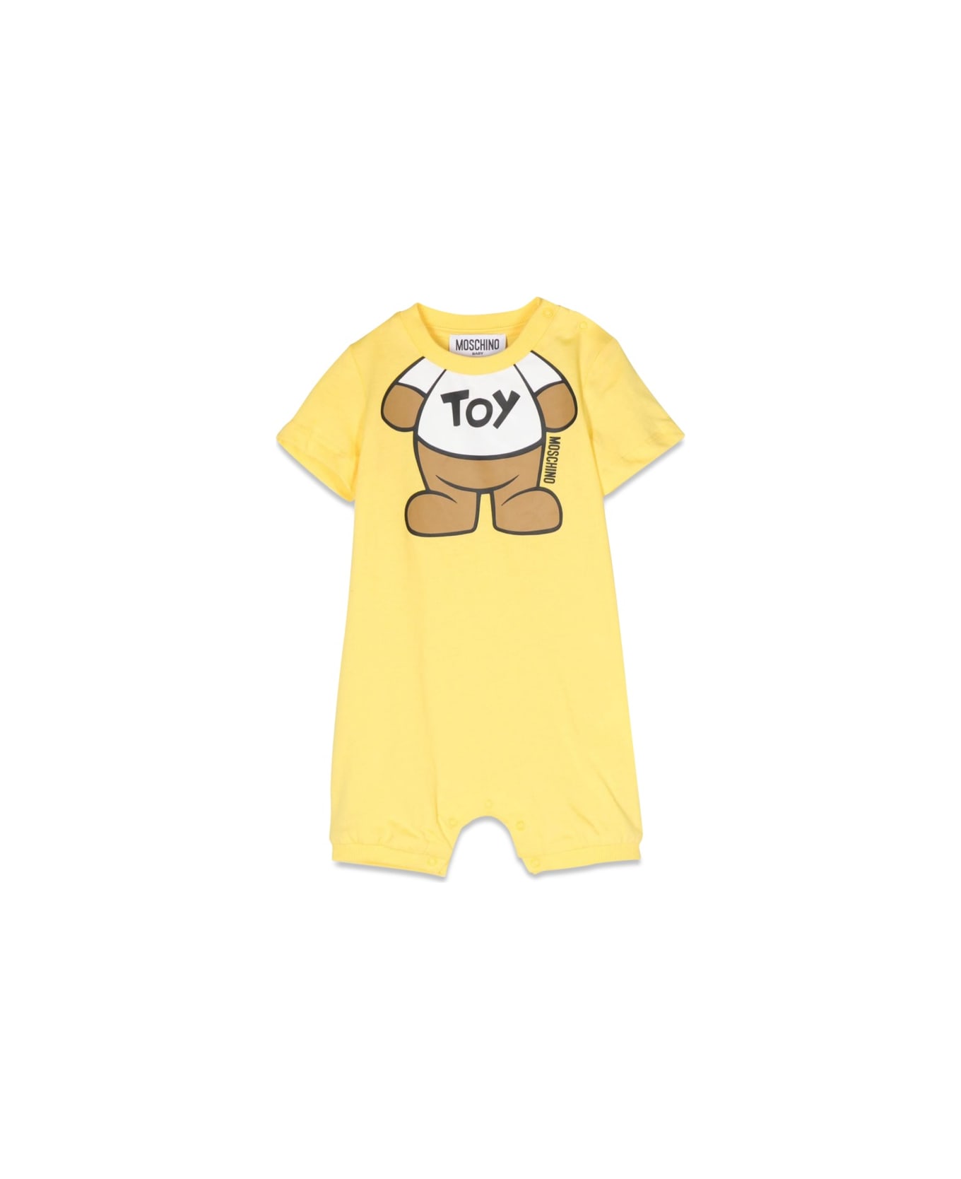 Moschino Romper With Giftbox - YELLOW ボディスーツ＆セットアップ