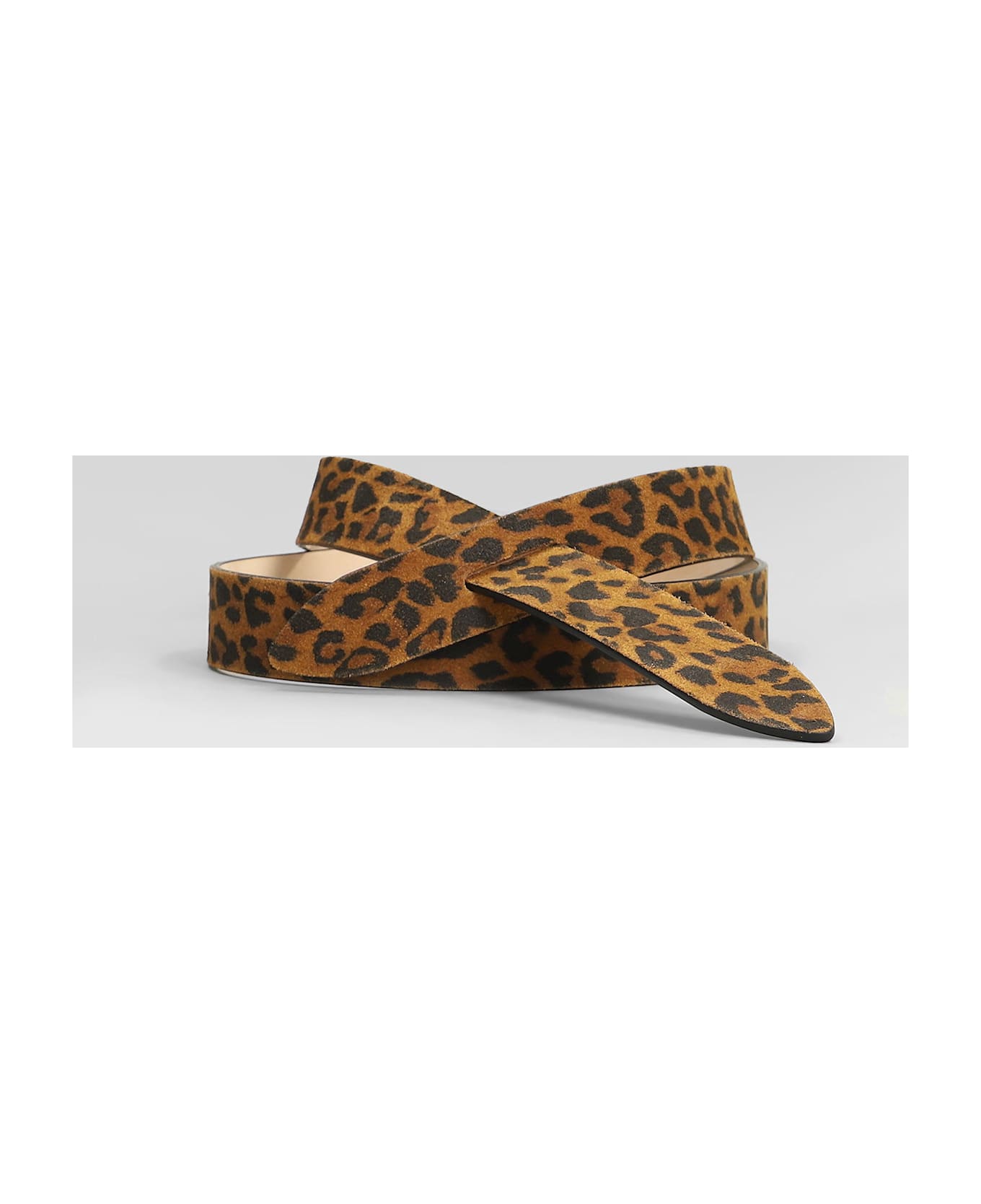 Isabel Marant Lecce Belts In Animalier Leather - Animalier