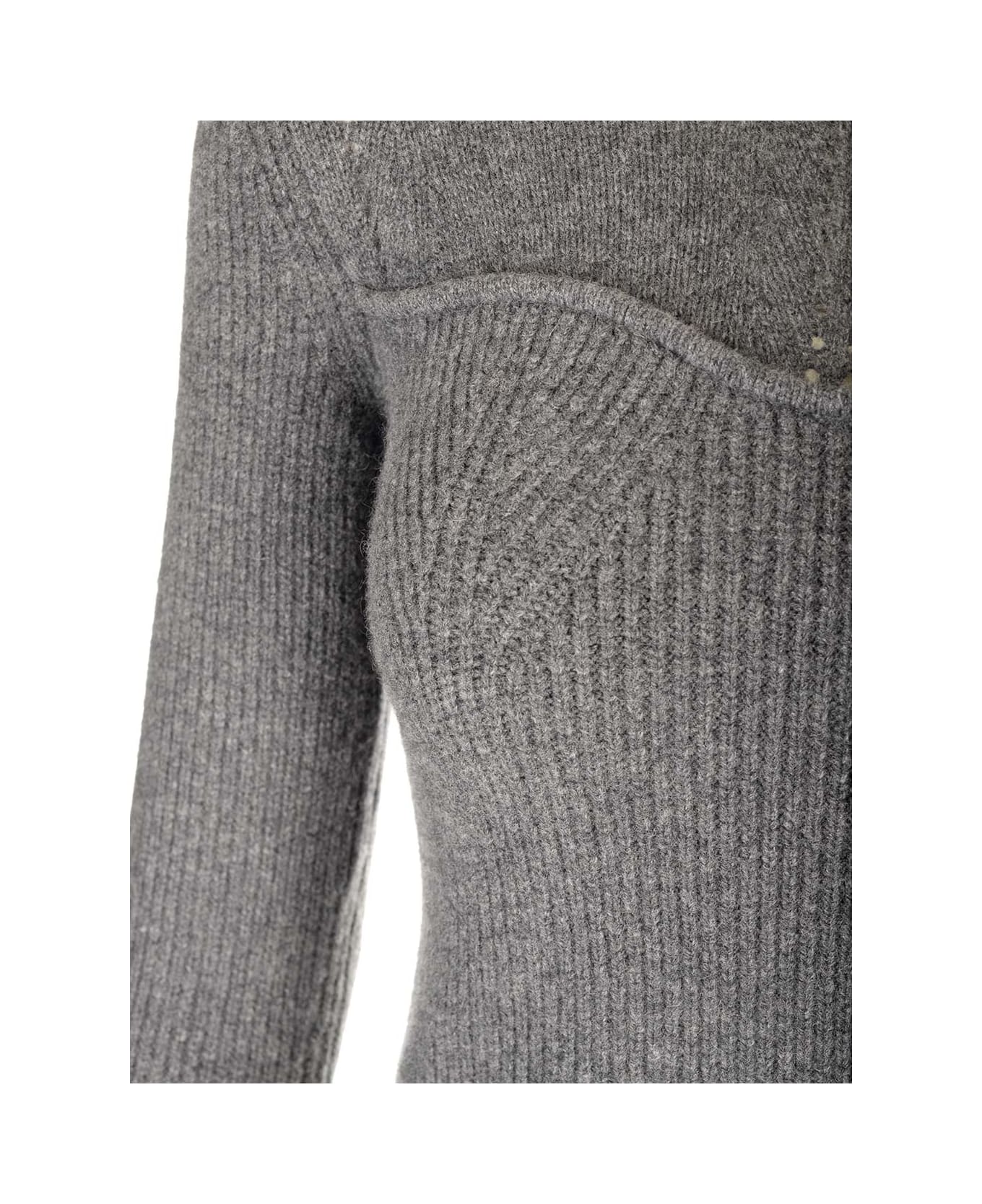 Isabel Marant 'zilyae' Slim Fit Pullover - Grey ニットウェア