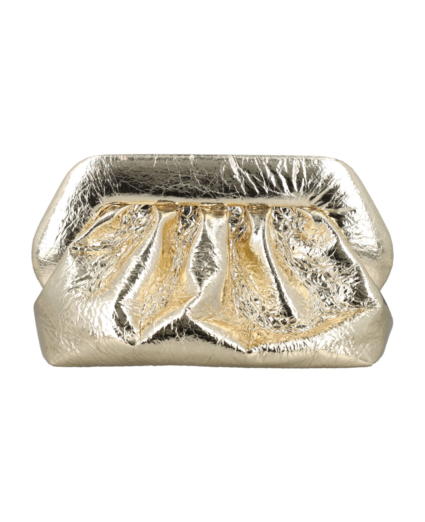 THEMOIRè Bios Clutch Pineapple Leather - GOLD クラッチバッグ