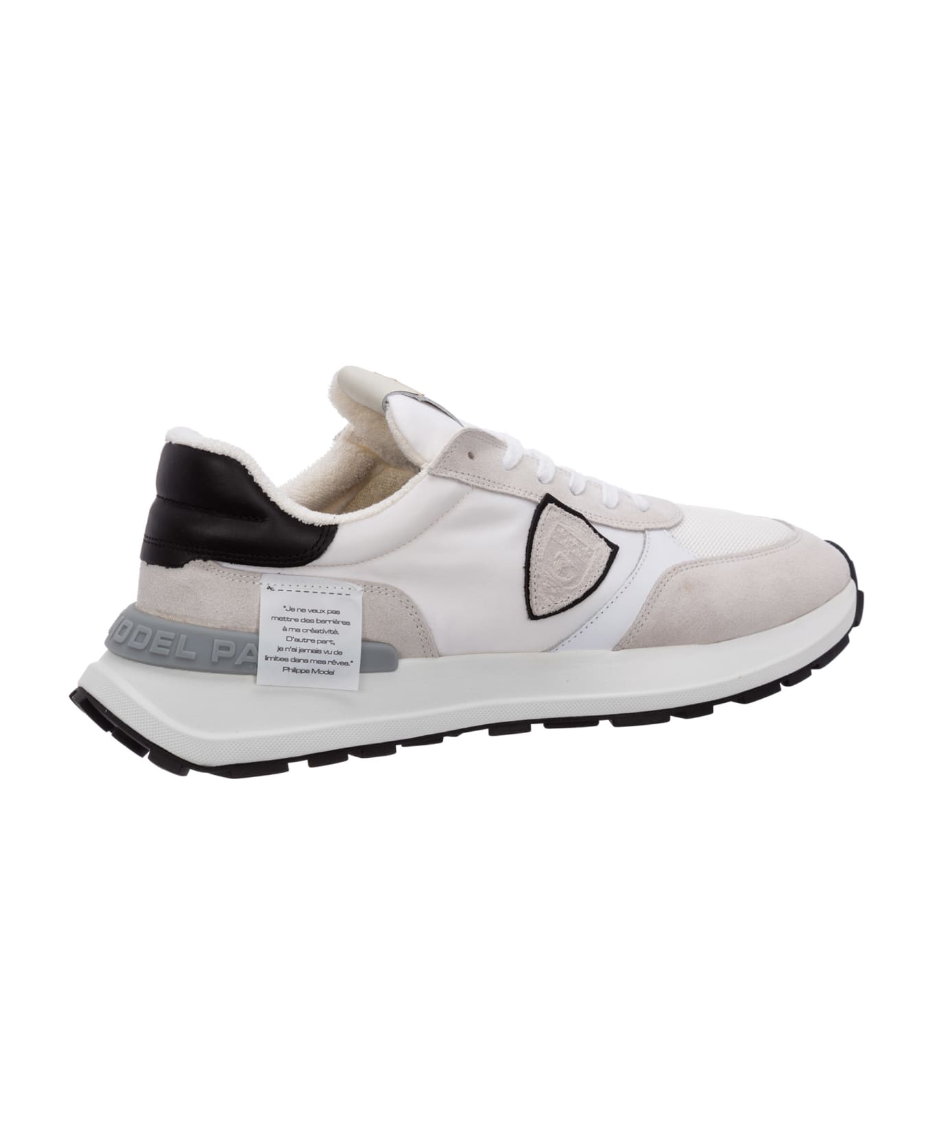 Philippe Model Antibes Leather Sneakers - Blanc