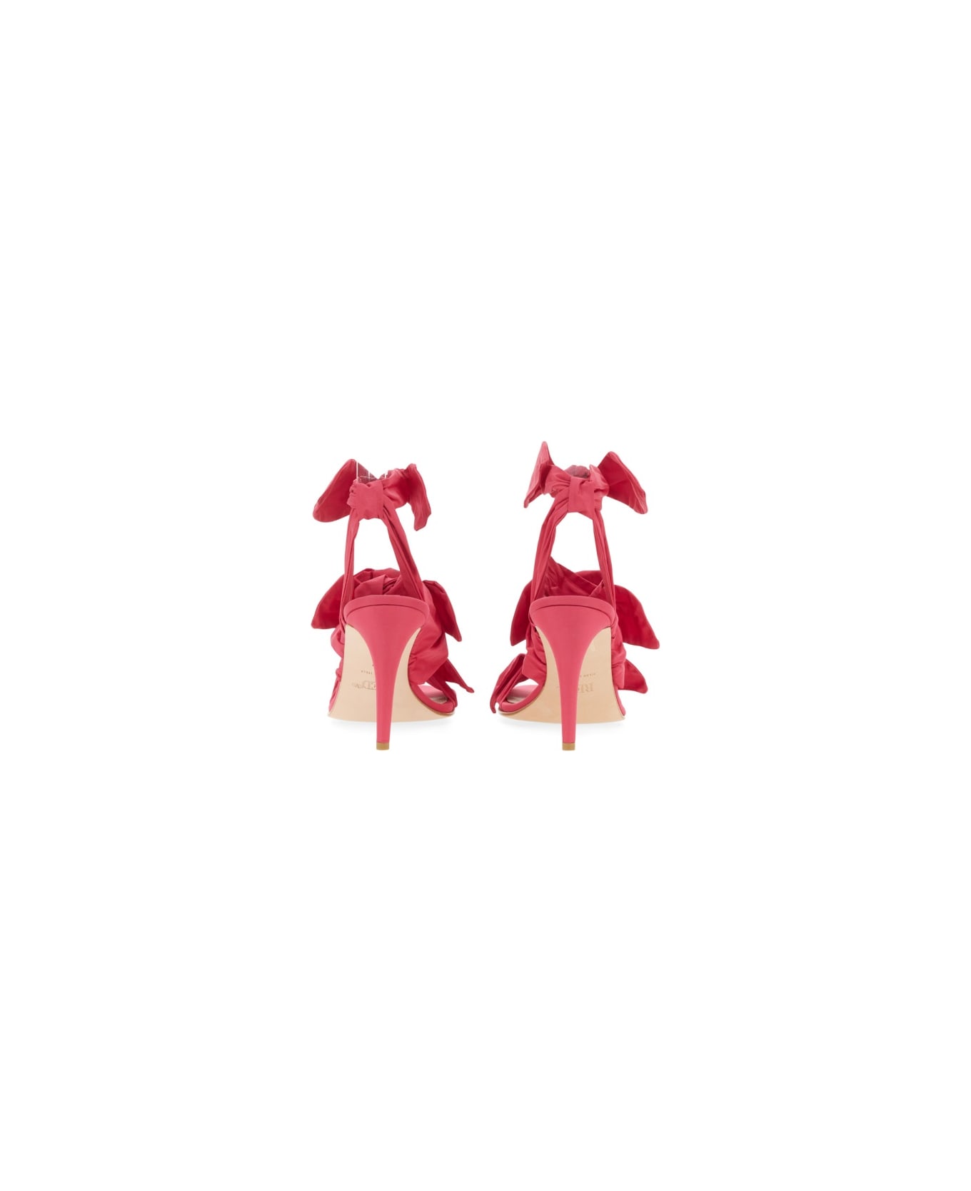 RED Valentino Knot Me Up Sandal - FUCHSIA