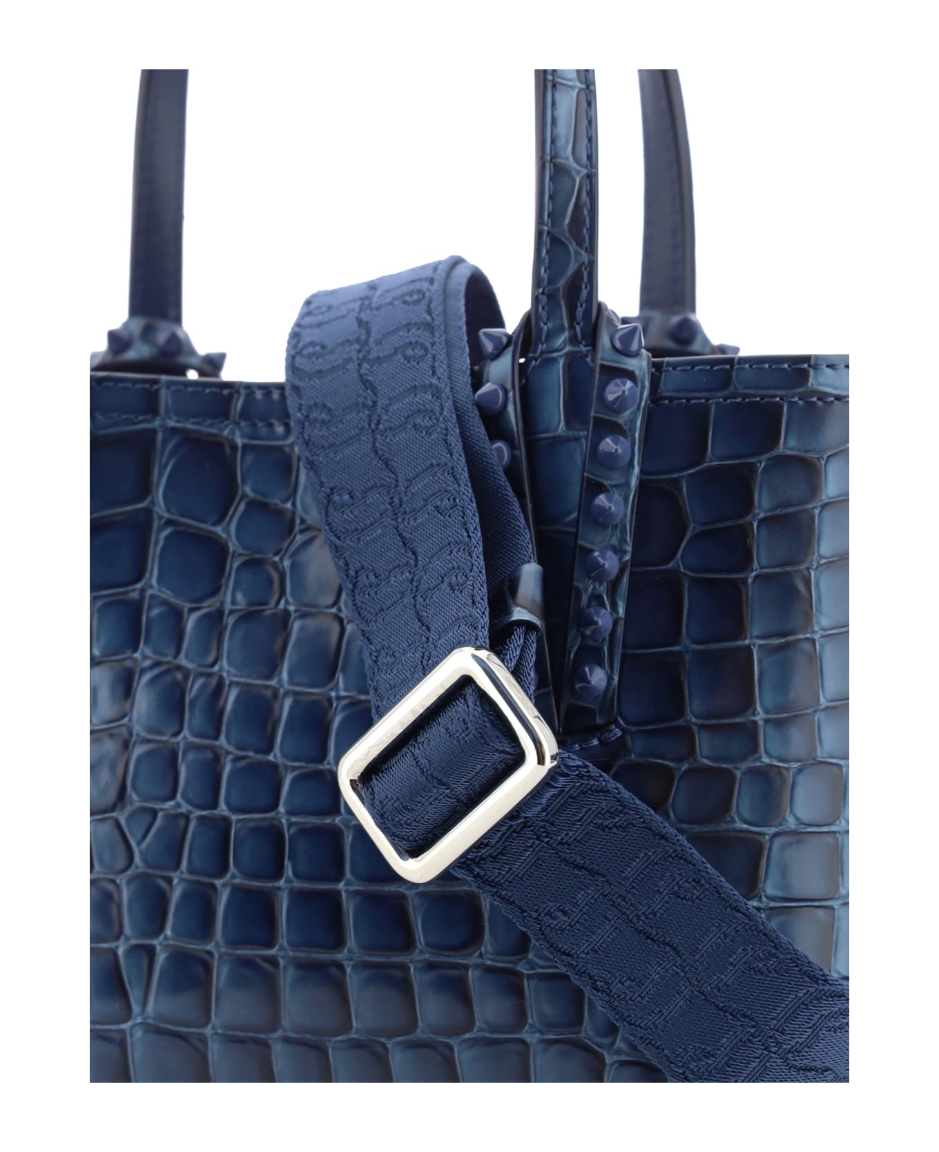 Christian Louboutin Cabata Handbag - Denim/denim