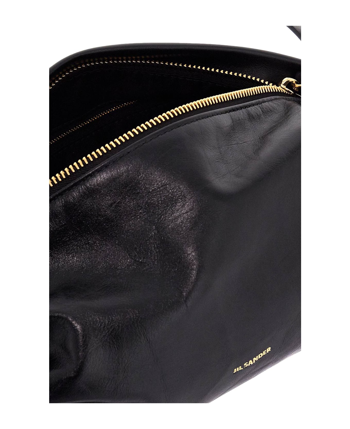 Jil Sander Cushion Crossbody Bag - BLACK (Black)