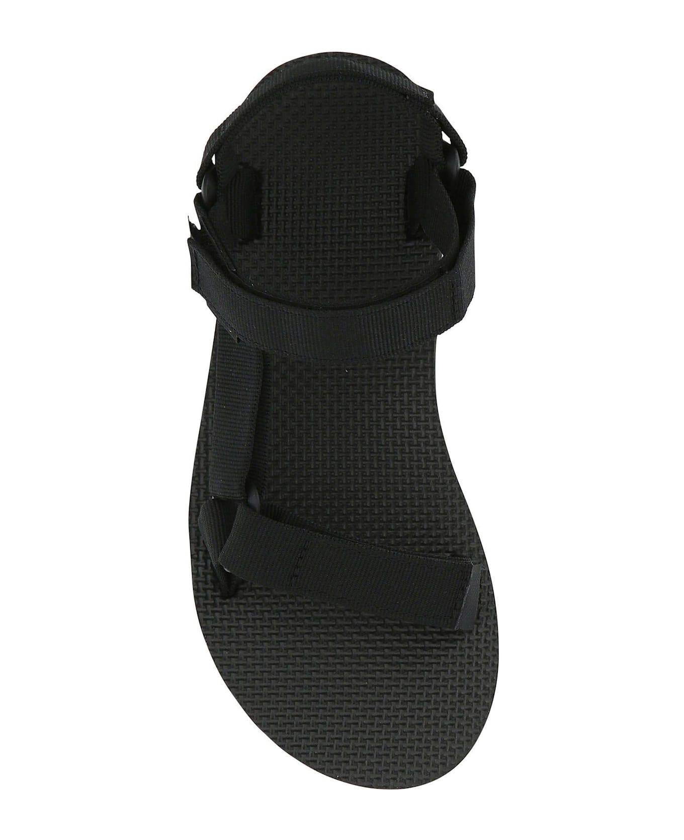 Teva Black Polyester Original Universal Sandals - Black