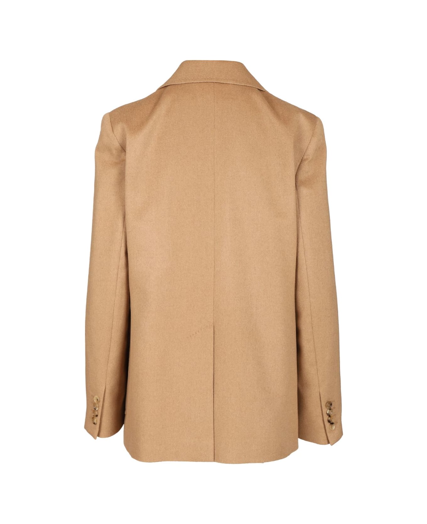 Max Mara Camel Drap Blazer - BEIGE
