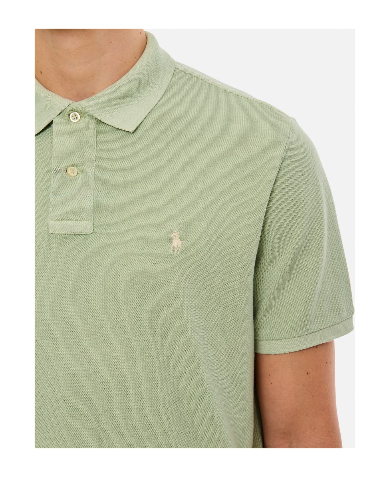 Polo Ralph Lauren Cotton Polo Shirt - Green ポロシャツ