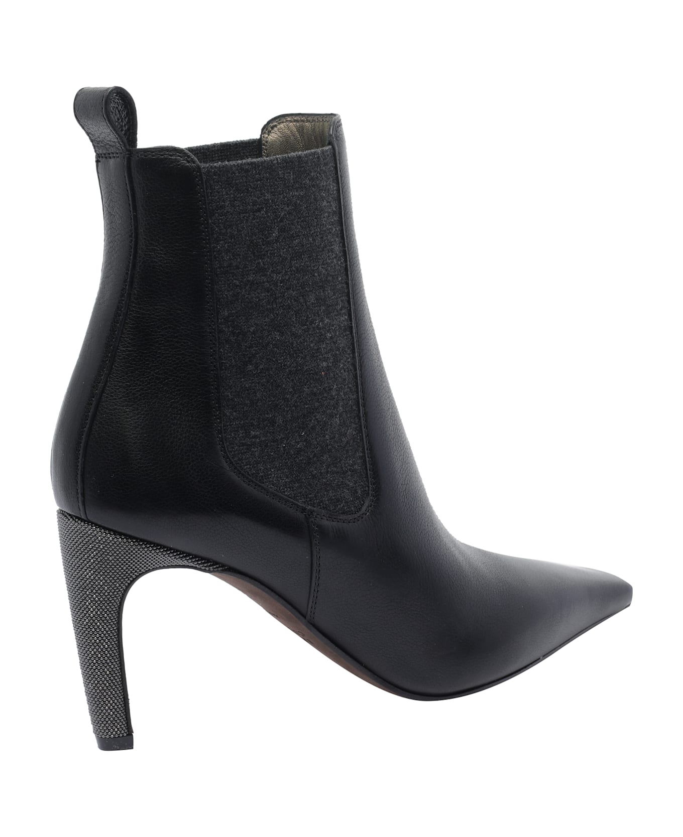 Brunello Cucinelli Pump Booties - Black
