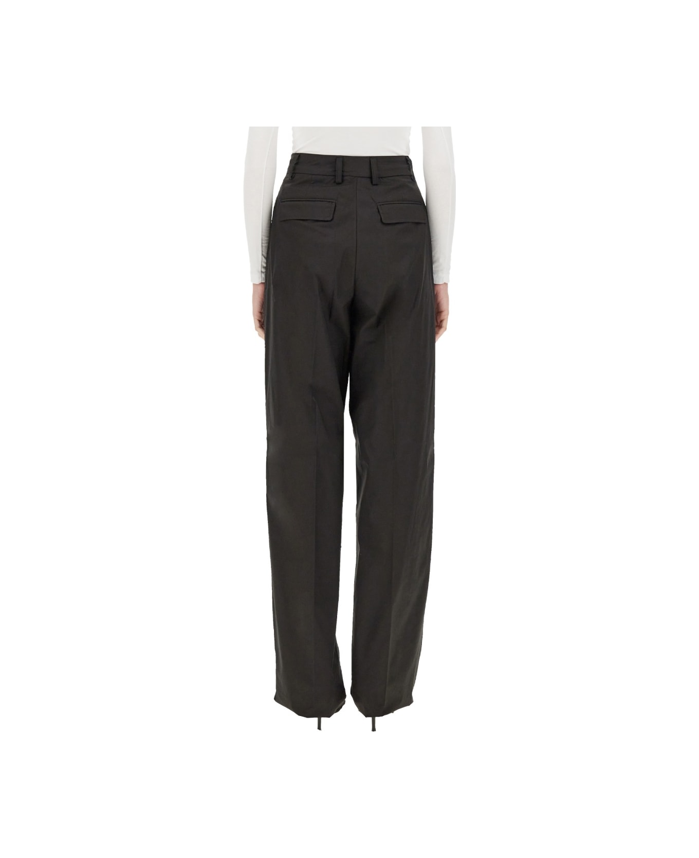 TheLatest Poplin Pants - BLACK