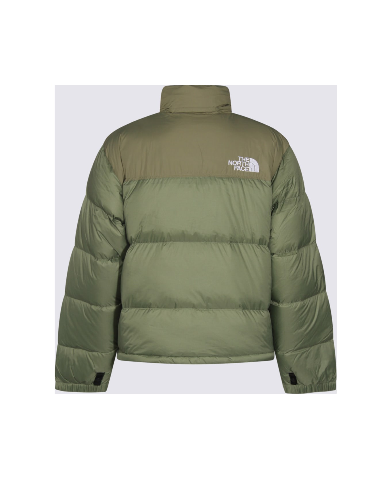 The North Face Dark Green Down Jacket - BARK MIST