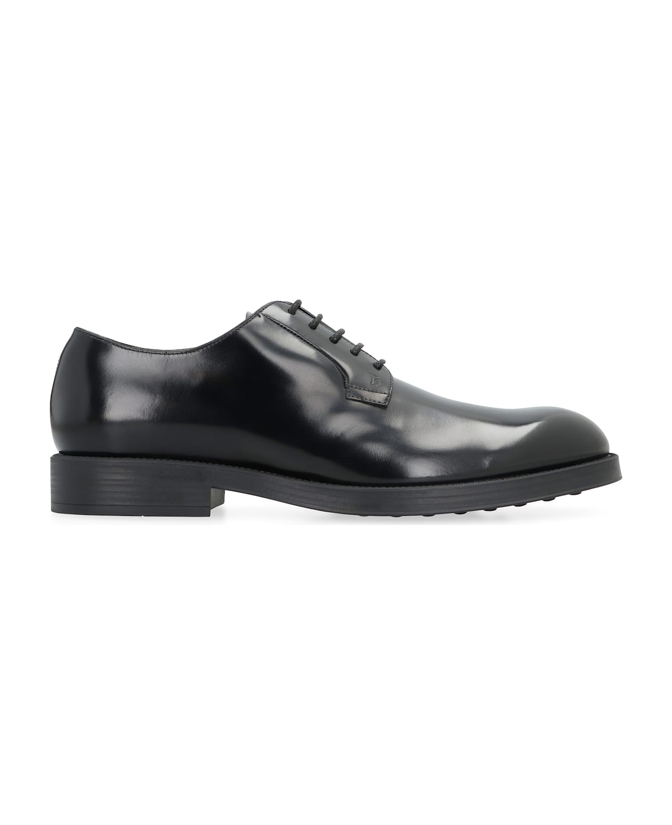 Tod
s Leather Lace-up Shoes - black