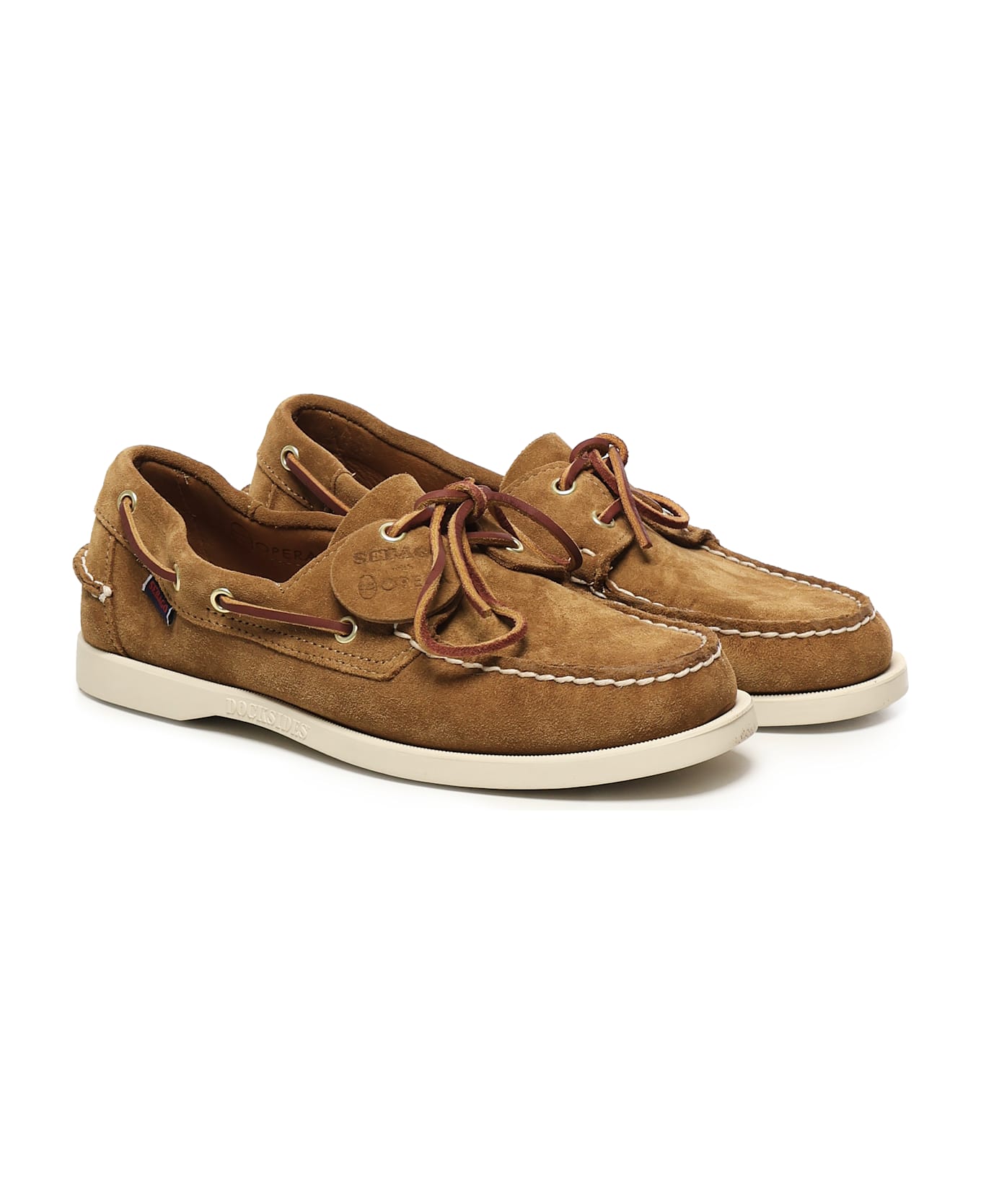 Sebago Portland Artisan Moccasins - CURRY YELLOW
