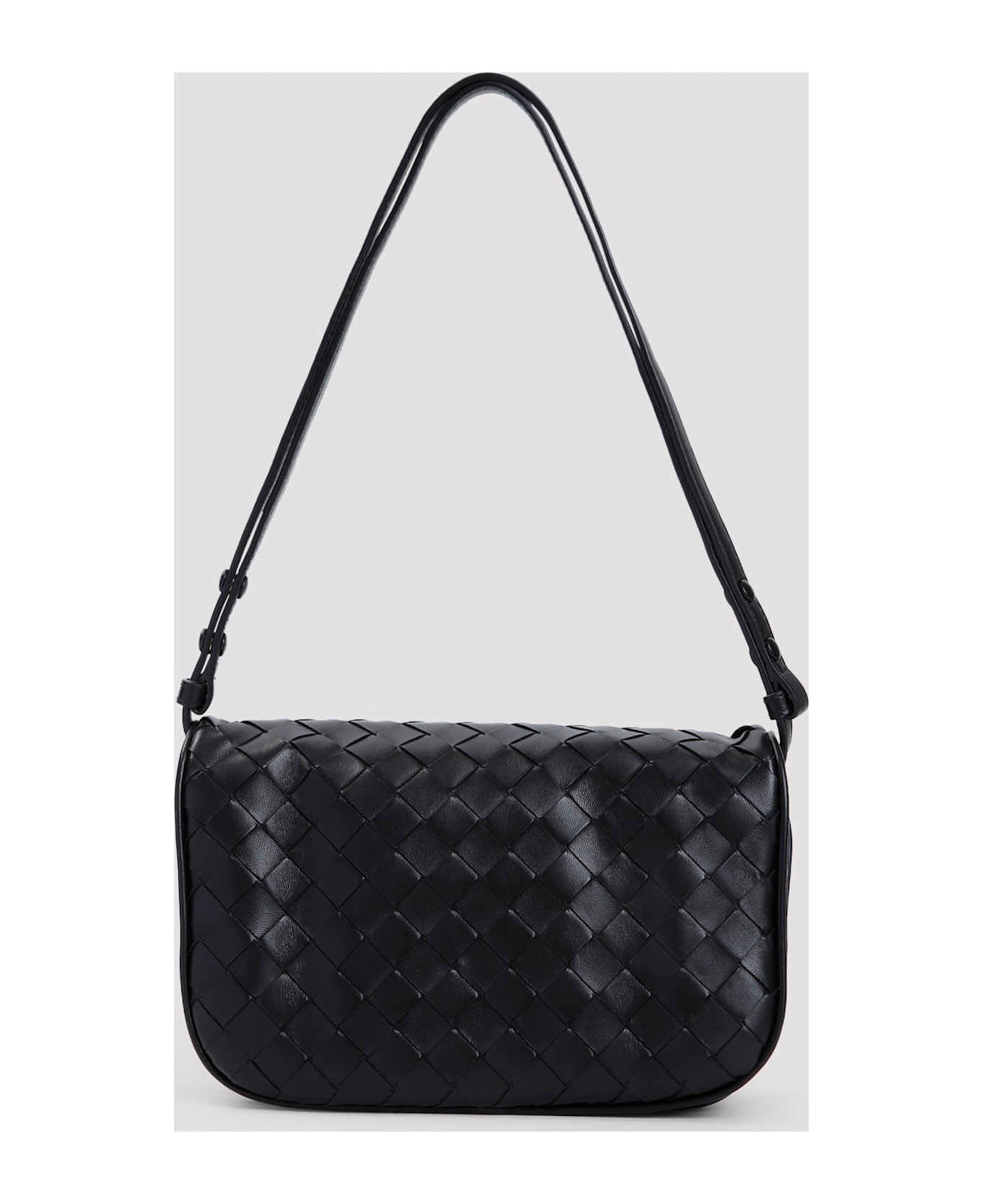 Bottega Veneta Intrecciato Puff Pouch - Black Space