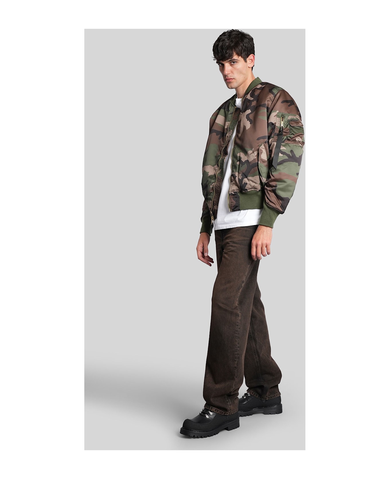 Haikure Logan Jeans In Brown Denim - brown