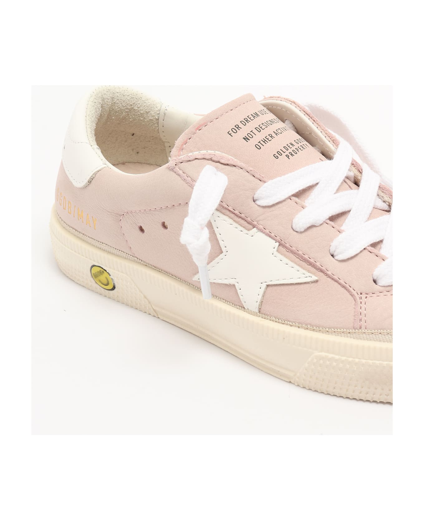 Golden Goose May Leather Sneaker - ROSA CIPRIA