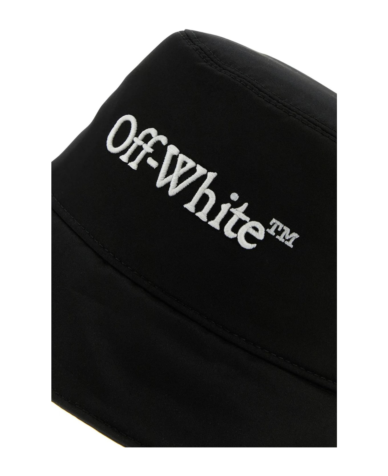 Off-White Bucket Hat - White/Black 帽子