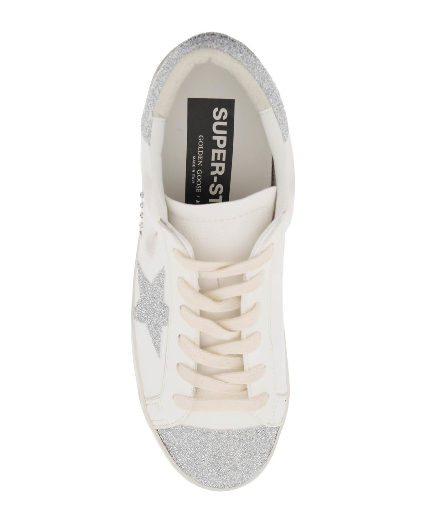 Golden Goose Super-star Sneakers - Cream/silver/ice