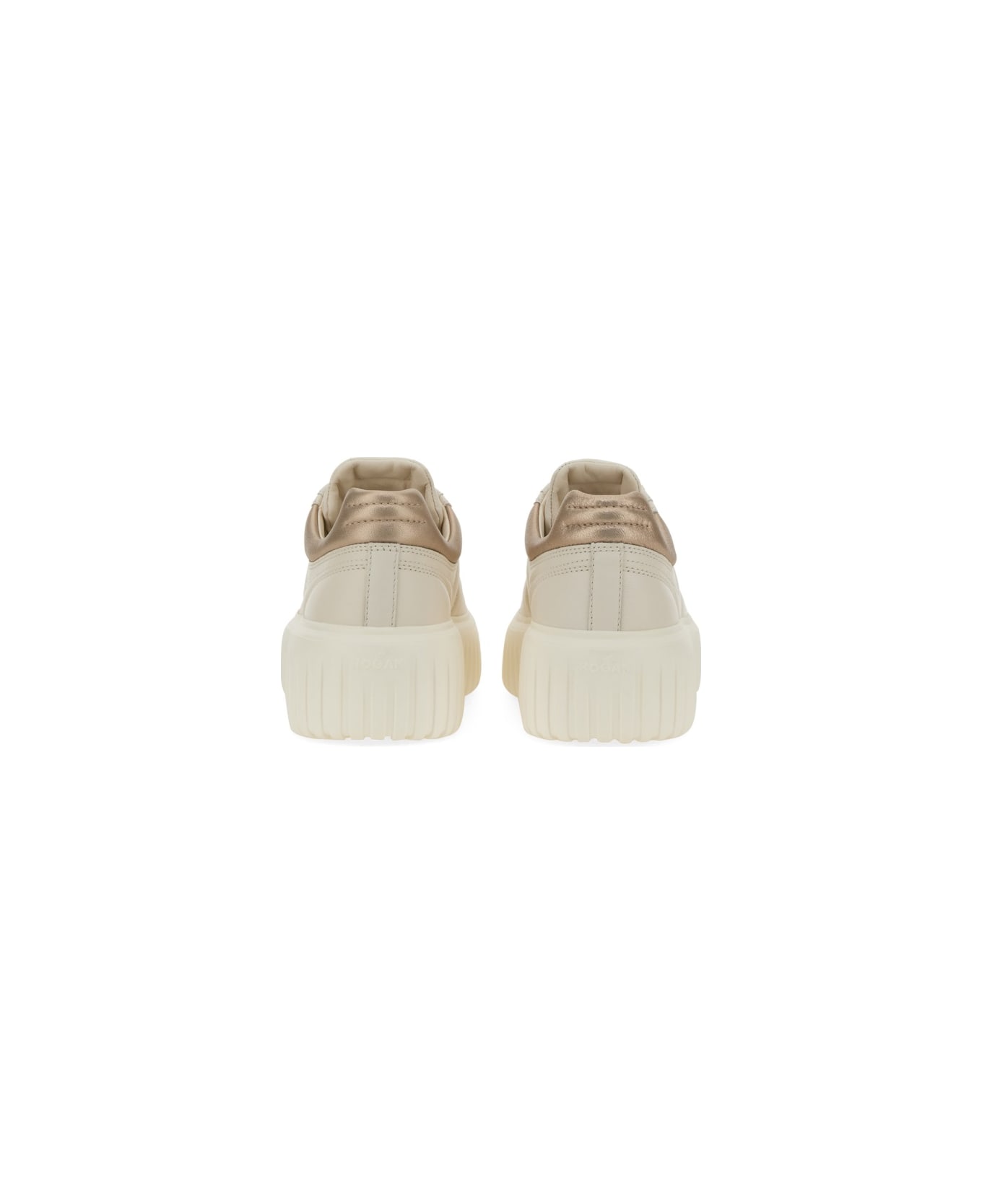 Hogan Sneaker H-stripes - BEIGE