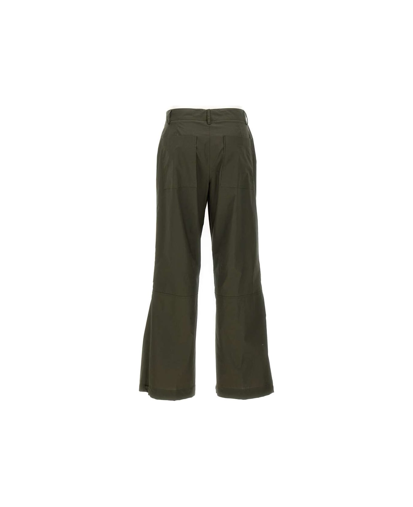 Parosh 
cotton
 Pants - Verde Militare