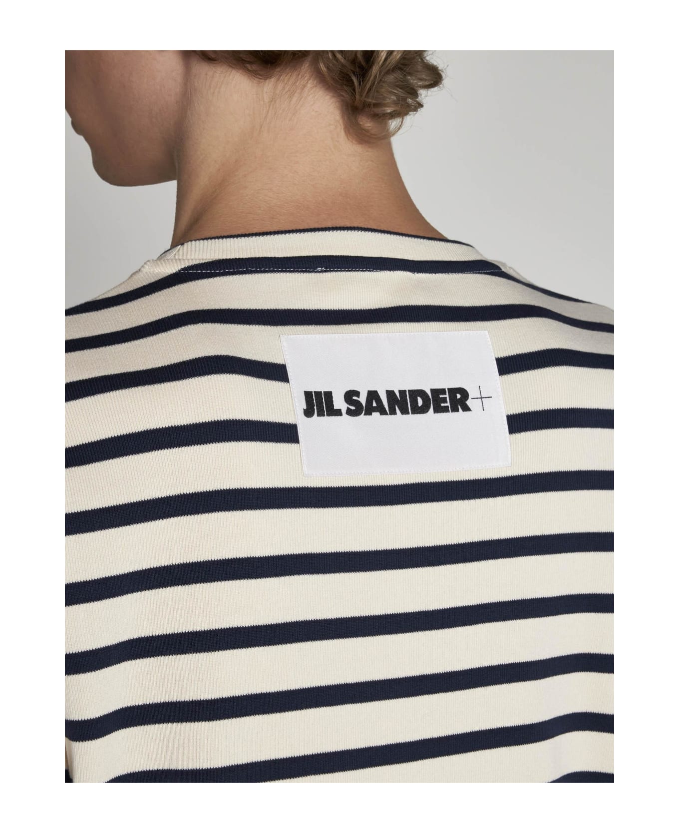 Jil Sander Striped Cotton T-shirt - Mariniere