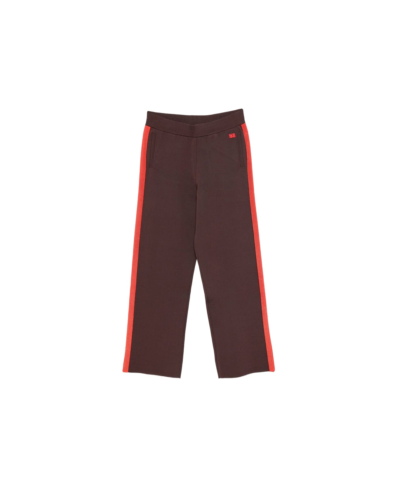 Wales Bonner Pant - BROWN/WHITE