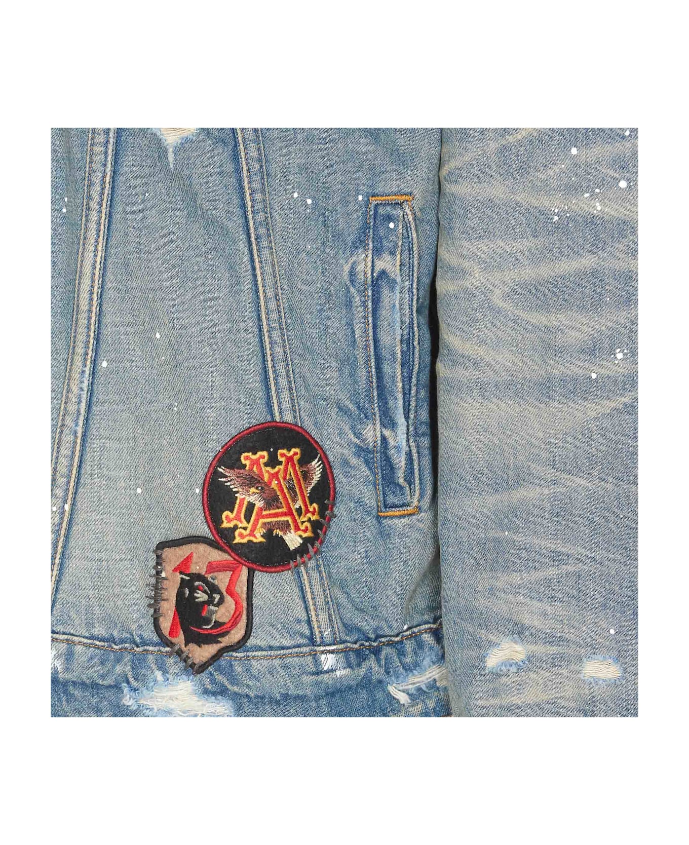 AMIRI Vintage Pegasus Trucker Jacket | italist