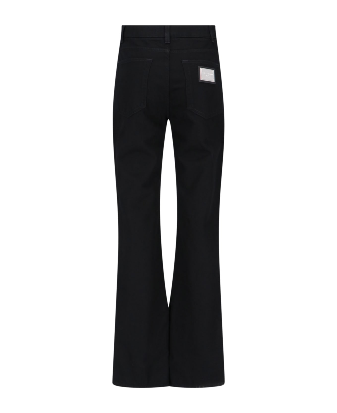 Dolce nero & Gabbana Straight Leg Jeans - Black