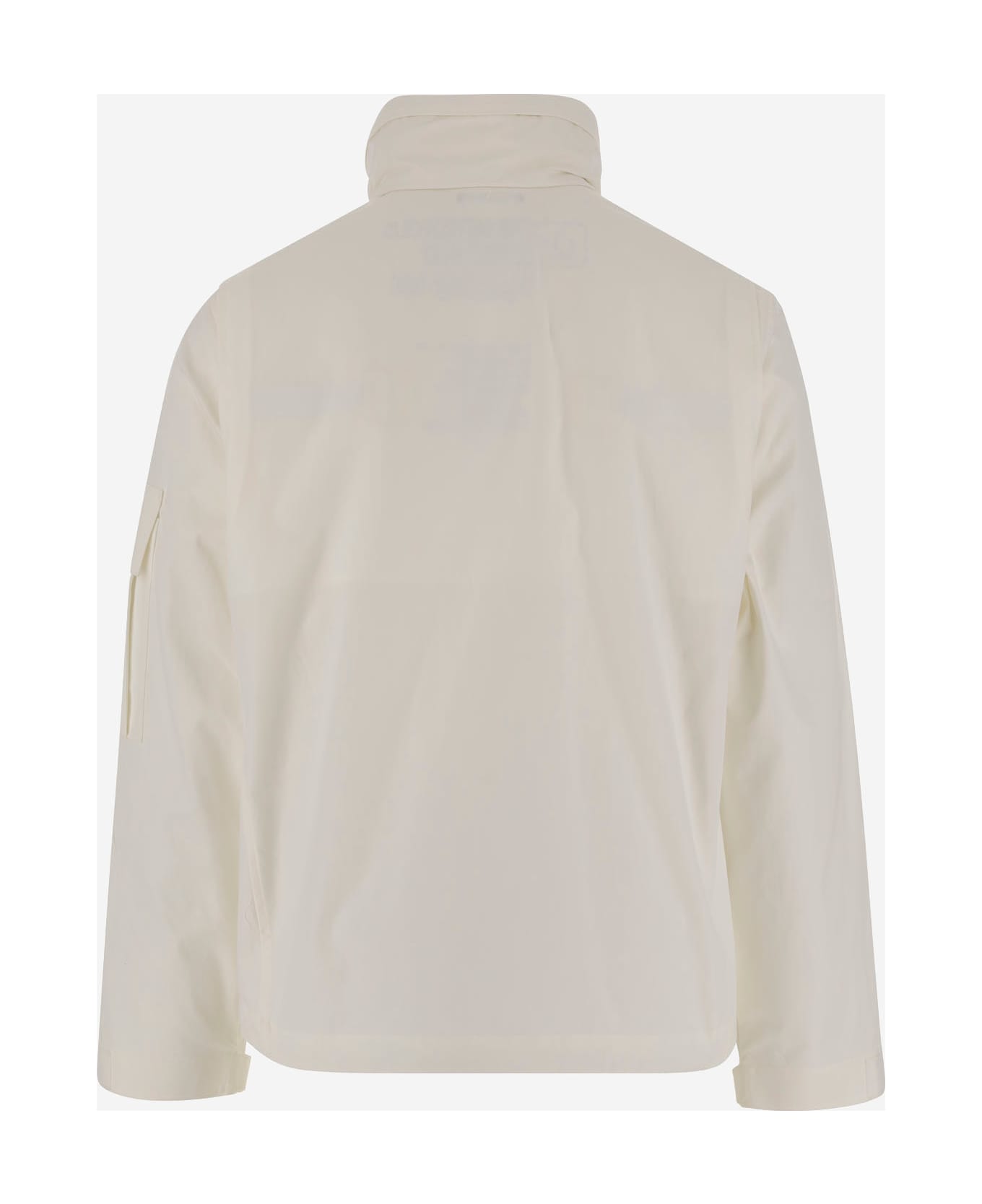C.P. Company Cotton Metropolis Hyst Jacket - White
