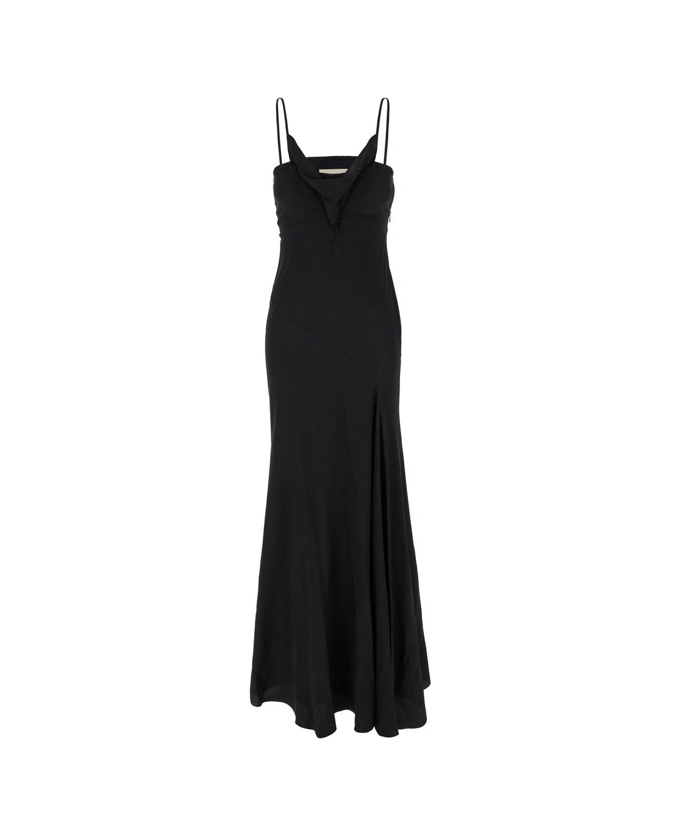 Isabel Marant Kapri Cut-out Detailed Midi Sleeveless Dress - BLACK