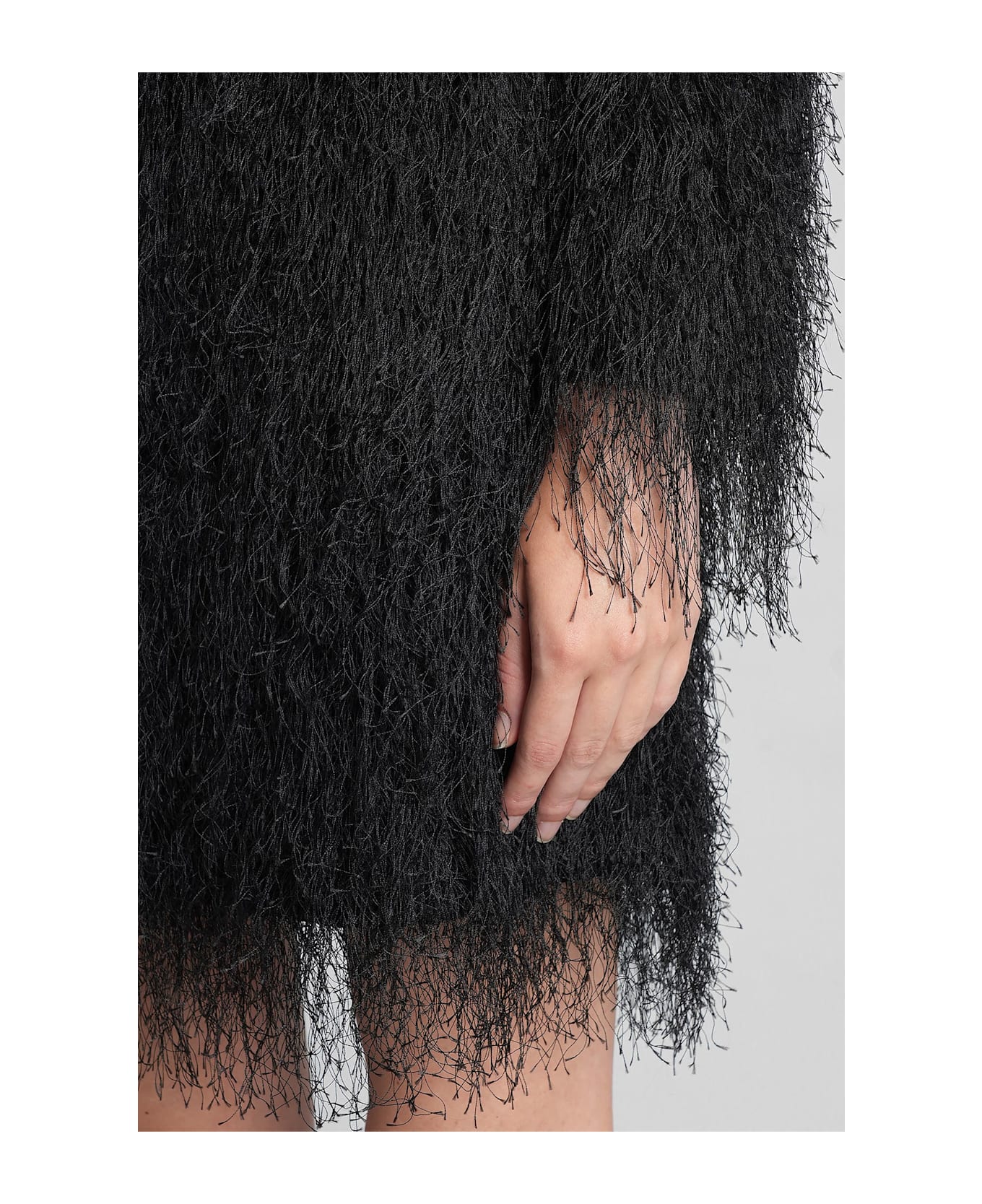 Loulou Studio Tina Mini Dress In Black Polyester - black