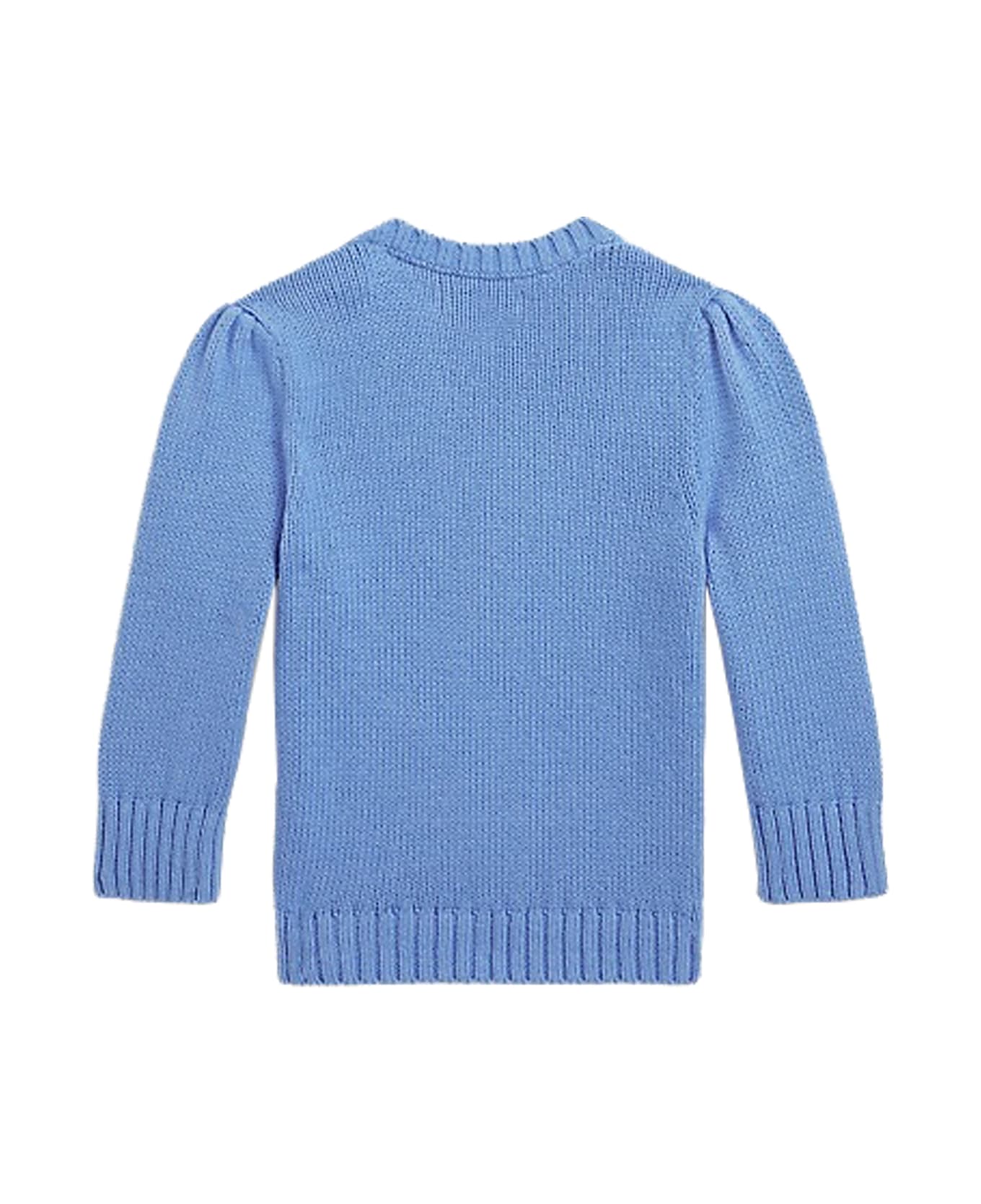 Ralph Lauren Cotton Sweater - Light blue ニットウェア＆スウェットシャツ