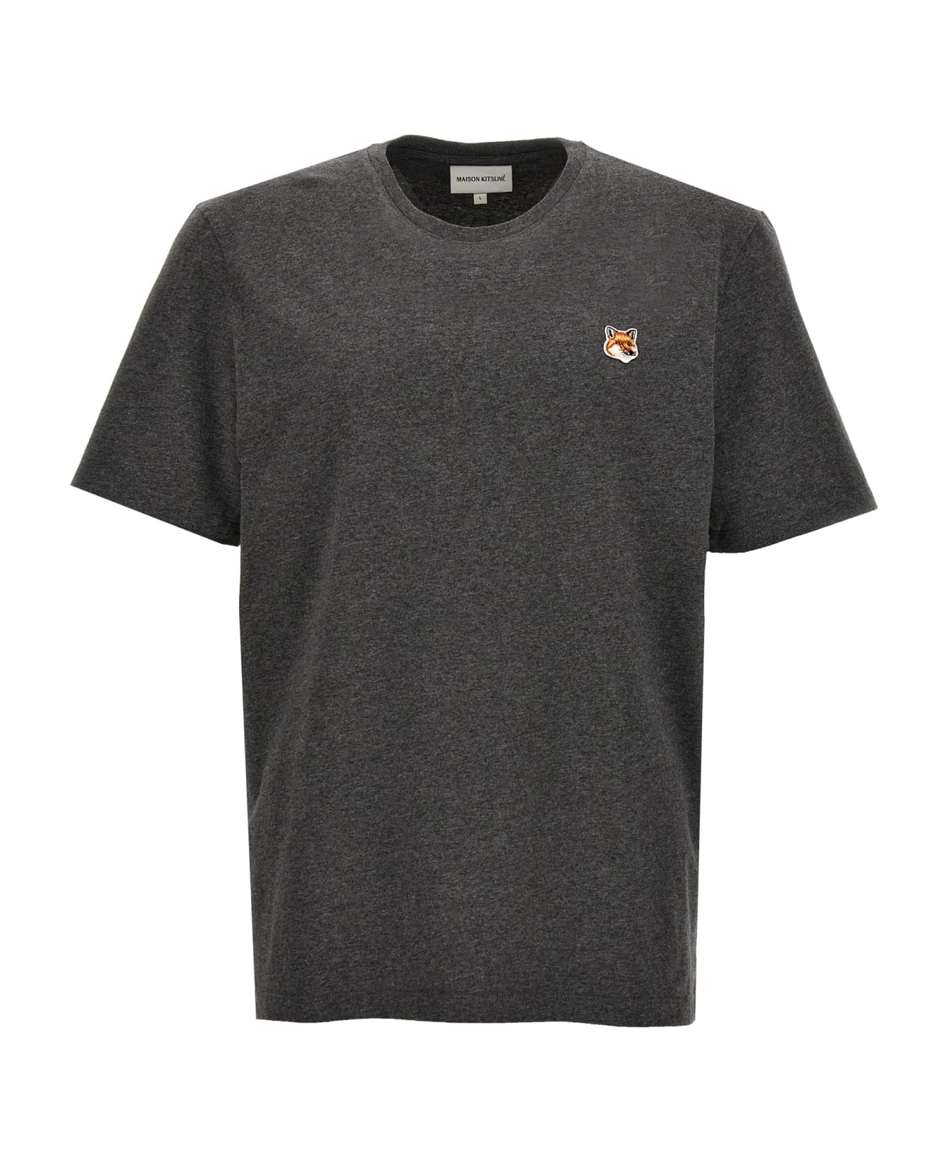 Maison Kitsuné 'fox Head' T-shirt - Gray