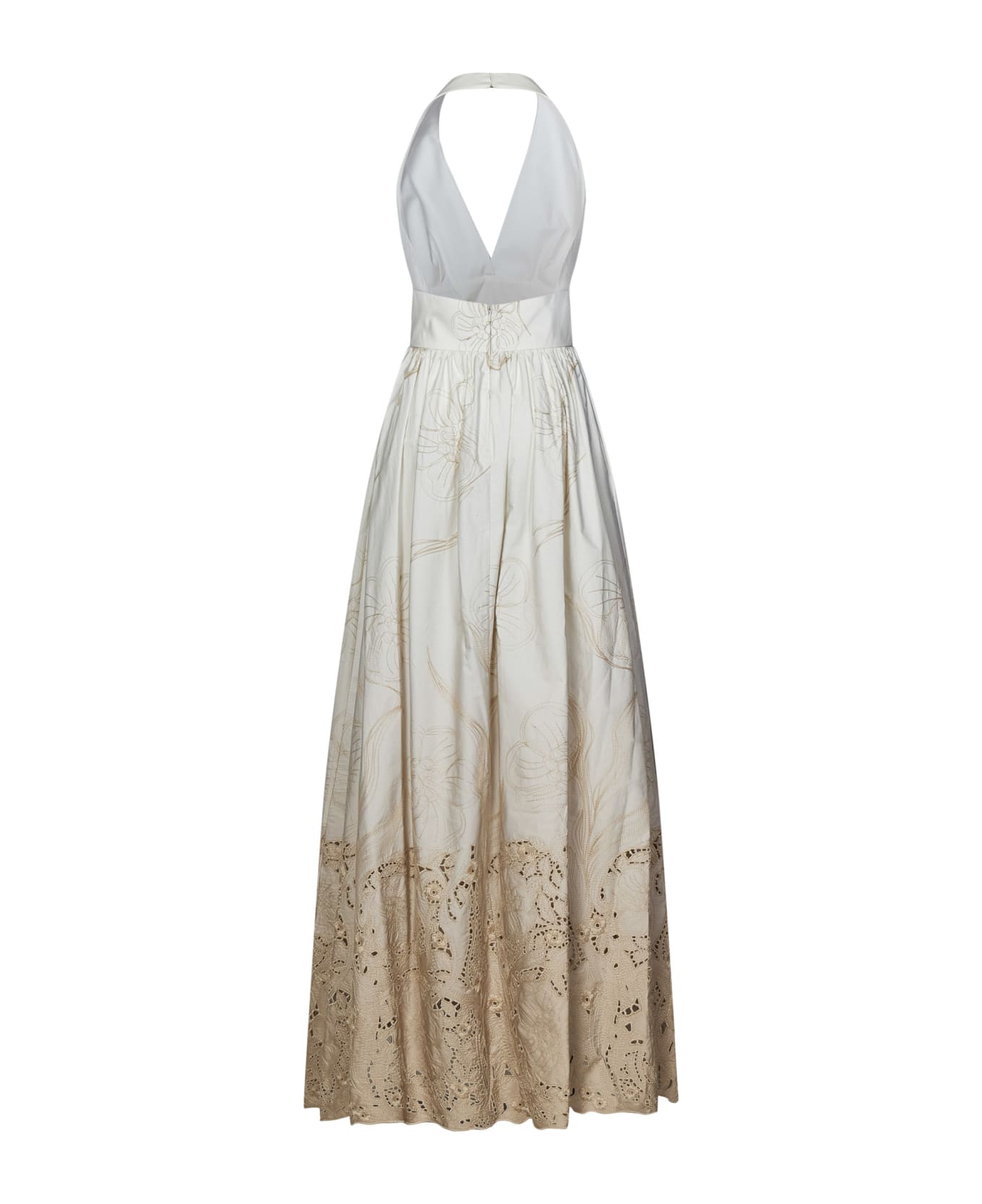 Elie Saab Long Dress - White ワンピース＆ドレス