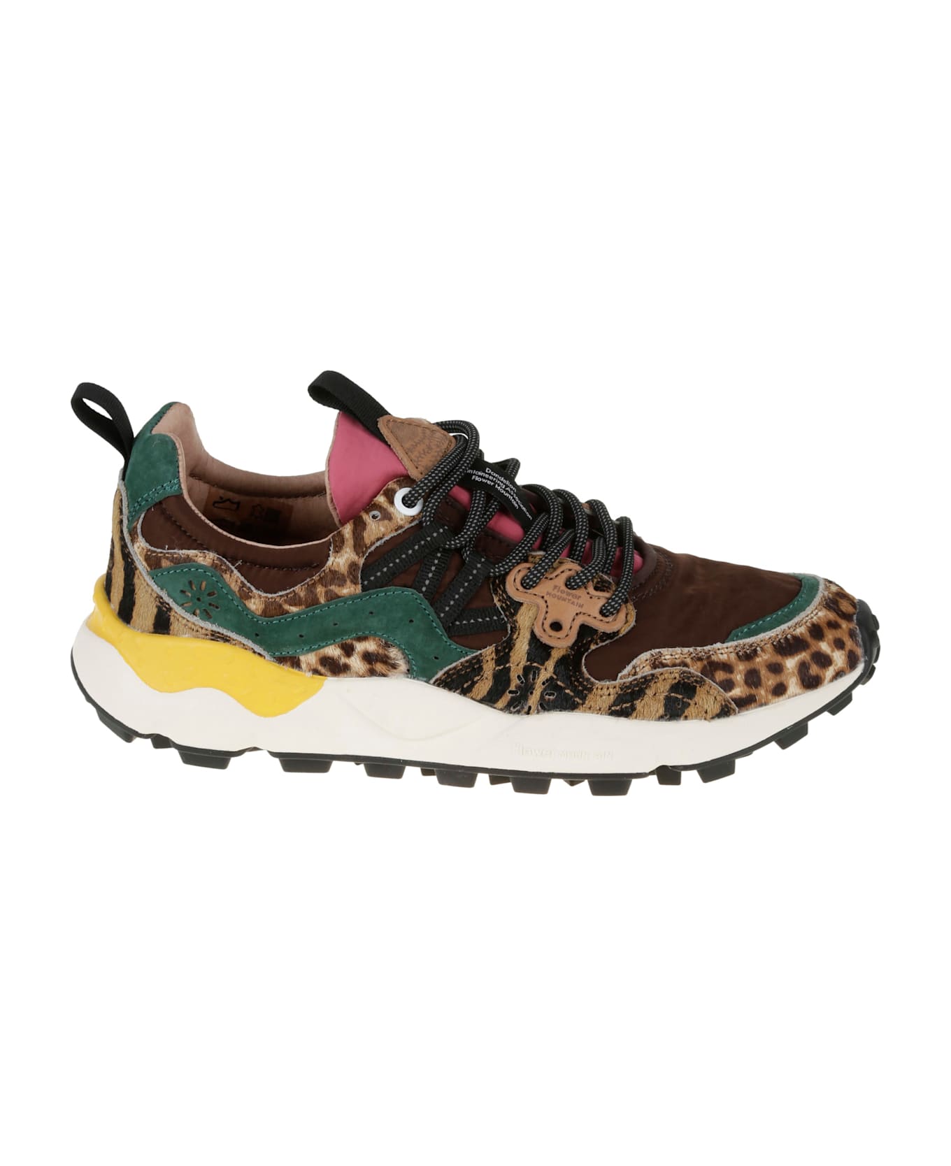 Flower Mountain Yamano Sneakers - Brown/Multicolor