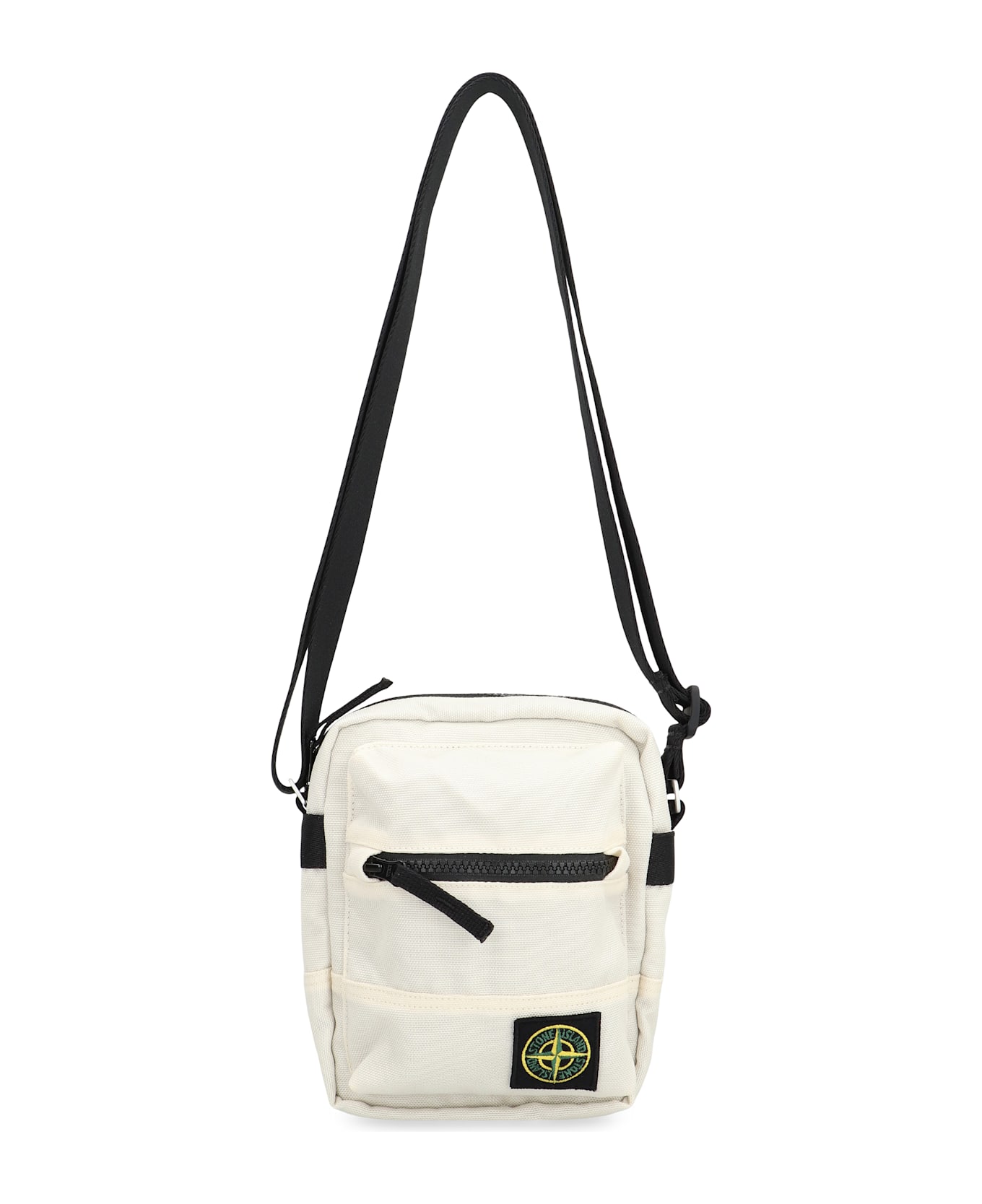 Stone Island Fabric Shoulder Bag - Ivory