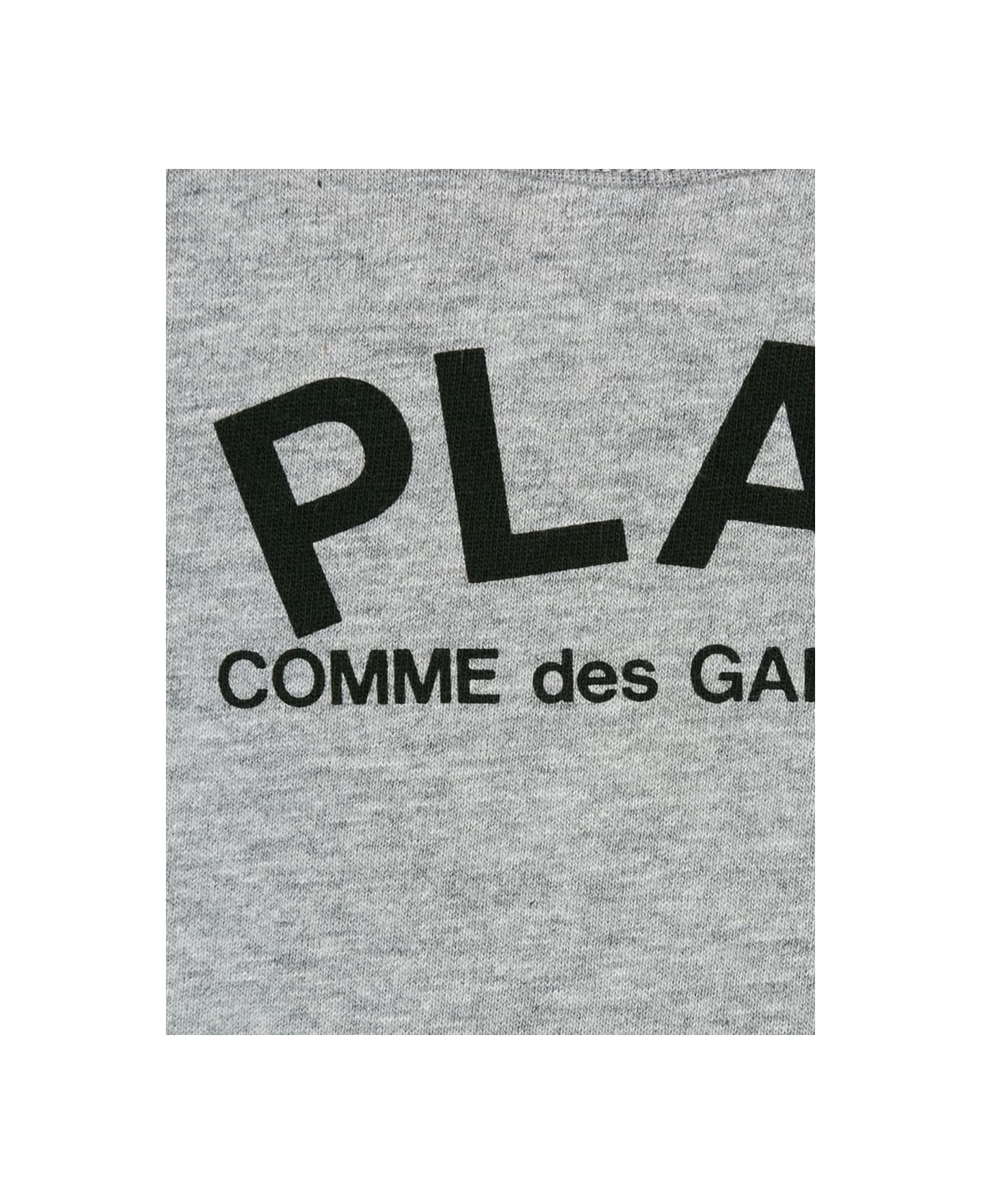 Comme des Garçons Play T-shirt Con Logo - GREY