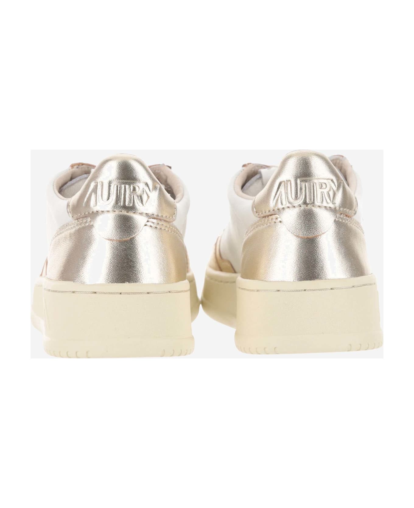 Autry Sneakers Medalist Low Bicolor - Red