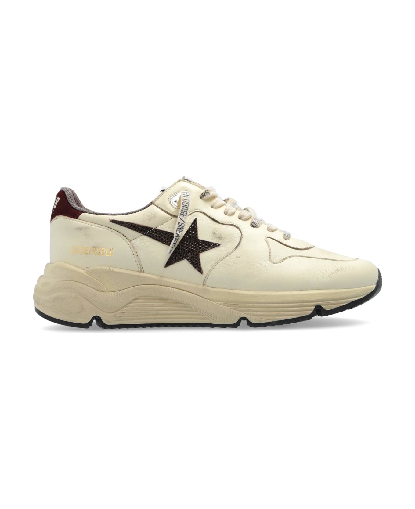 Golden Goose Sneakers Running Sole - White