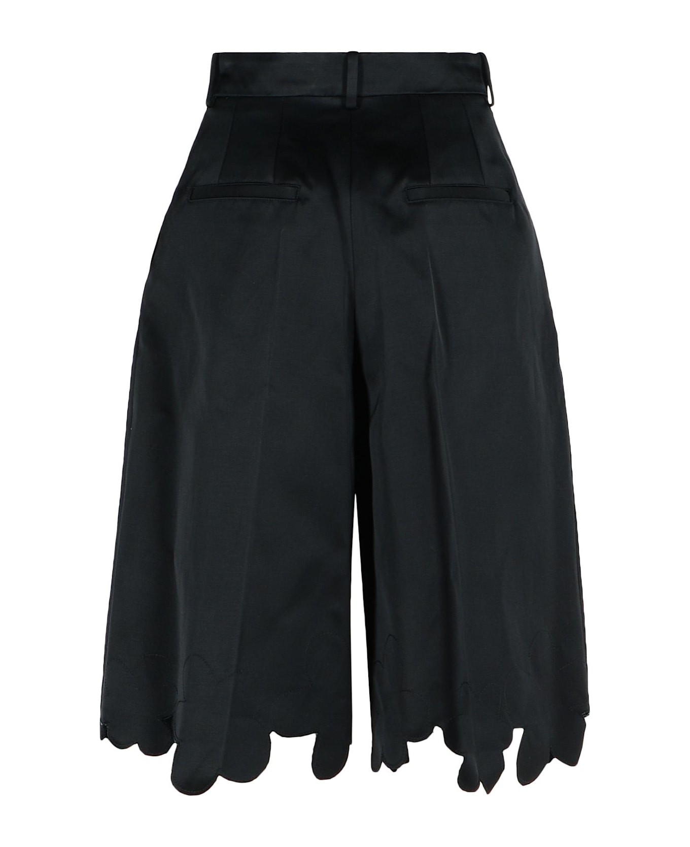 Marni Black Viscose Blend Shorts - Black