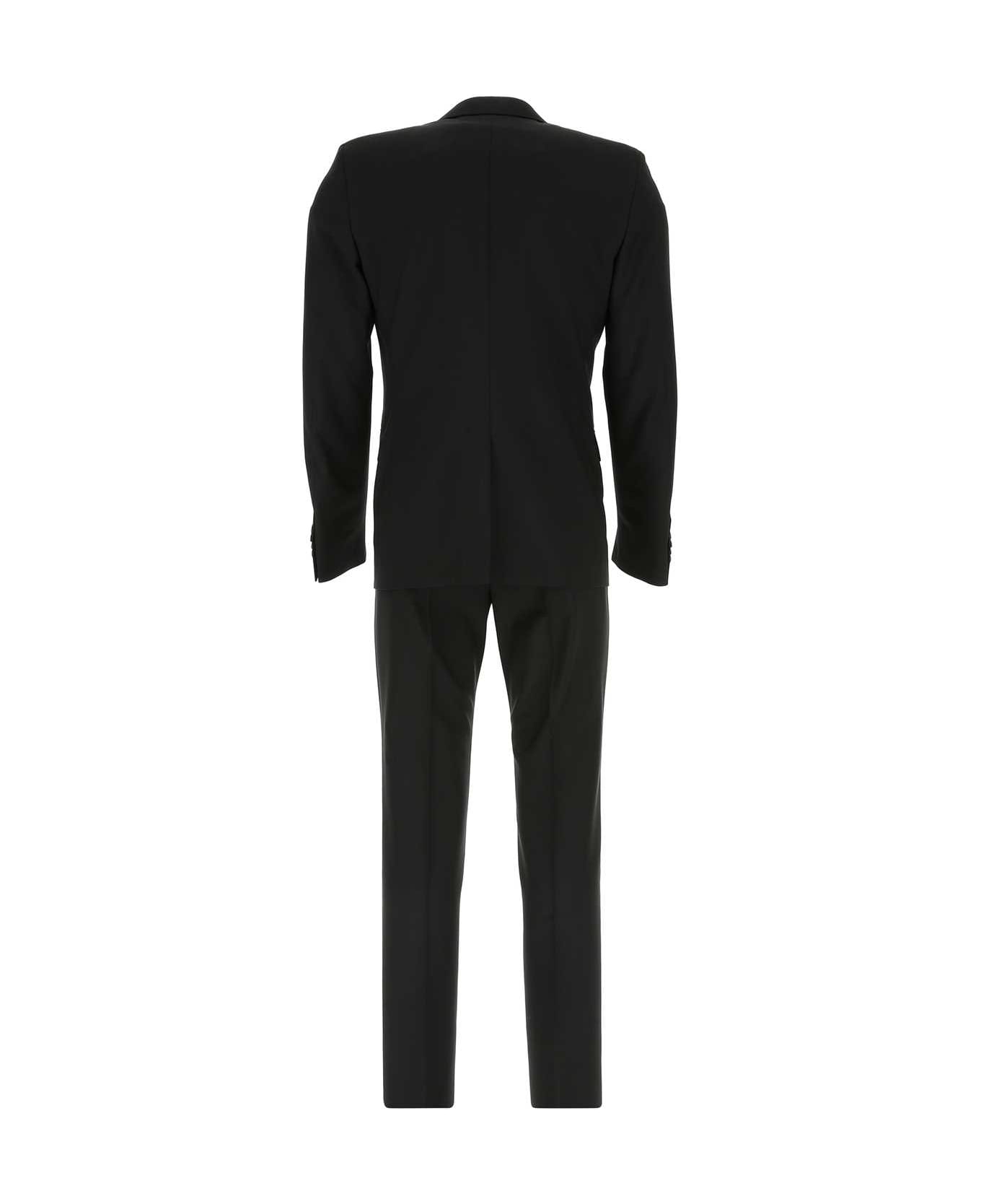 Prada Black Wool Blend Suit - NERO