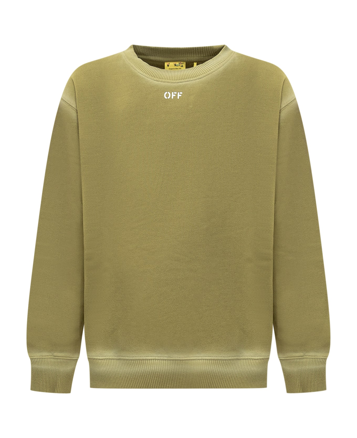 Off-White Sweater - OLIVE GREEN