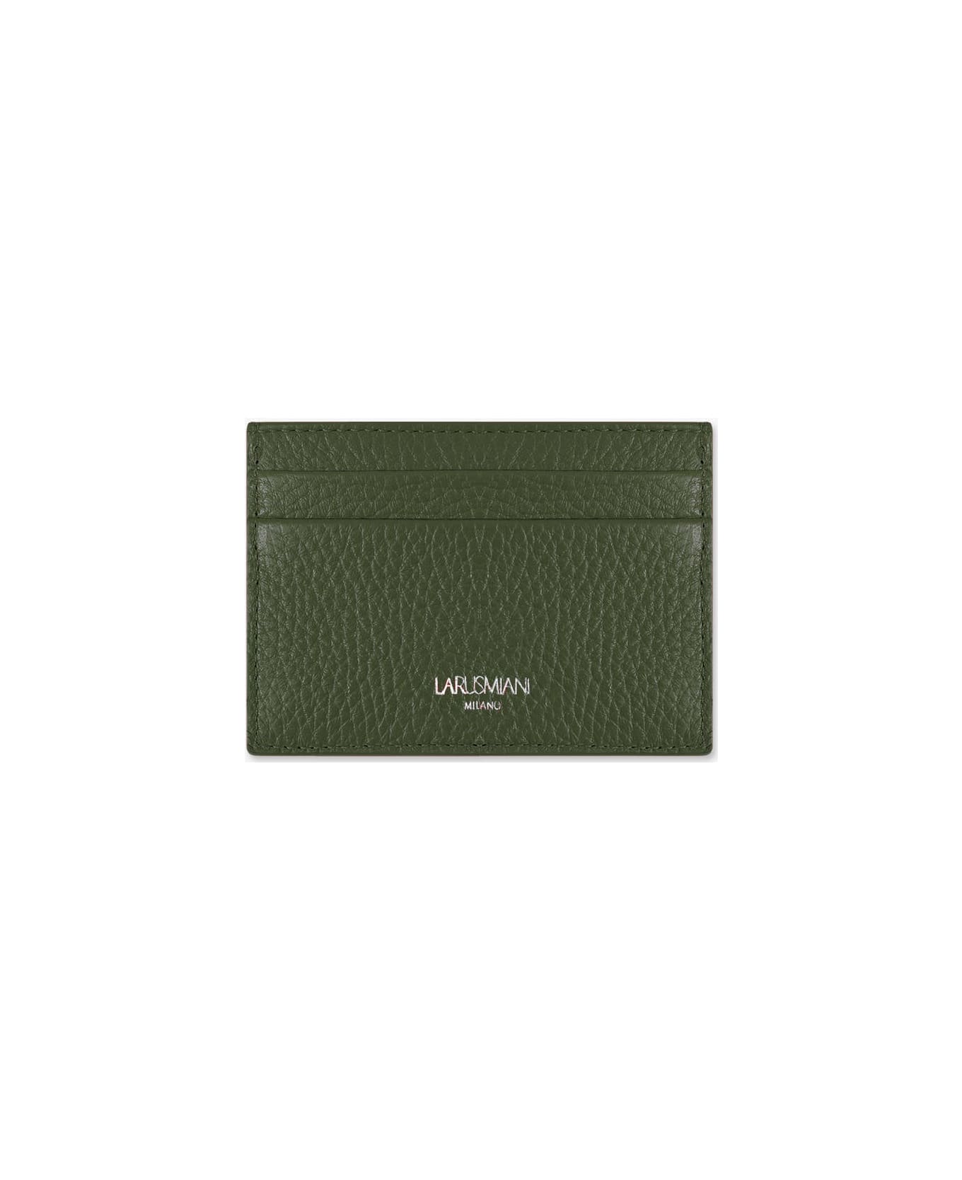 Larusmiani Card Holder Value Wallet - Olive