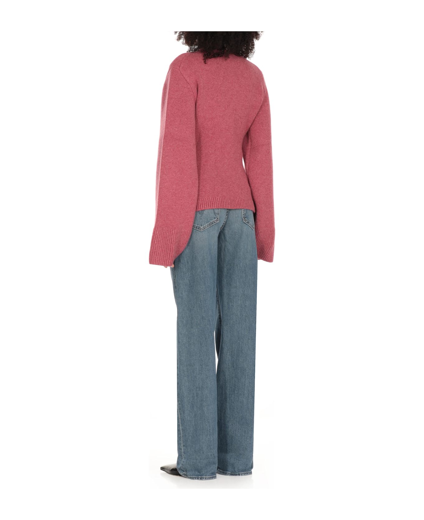 Khaite Scarlet Cardigan - Fuchsia