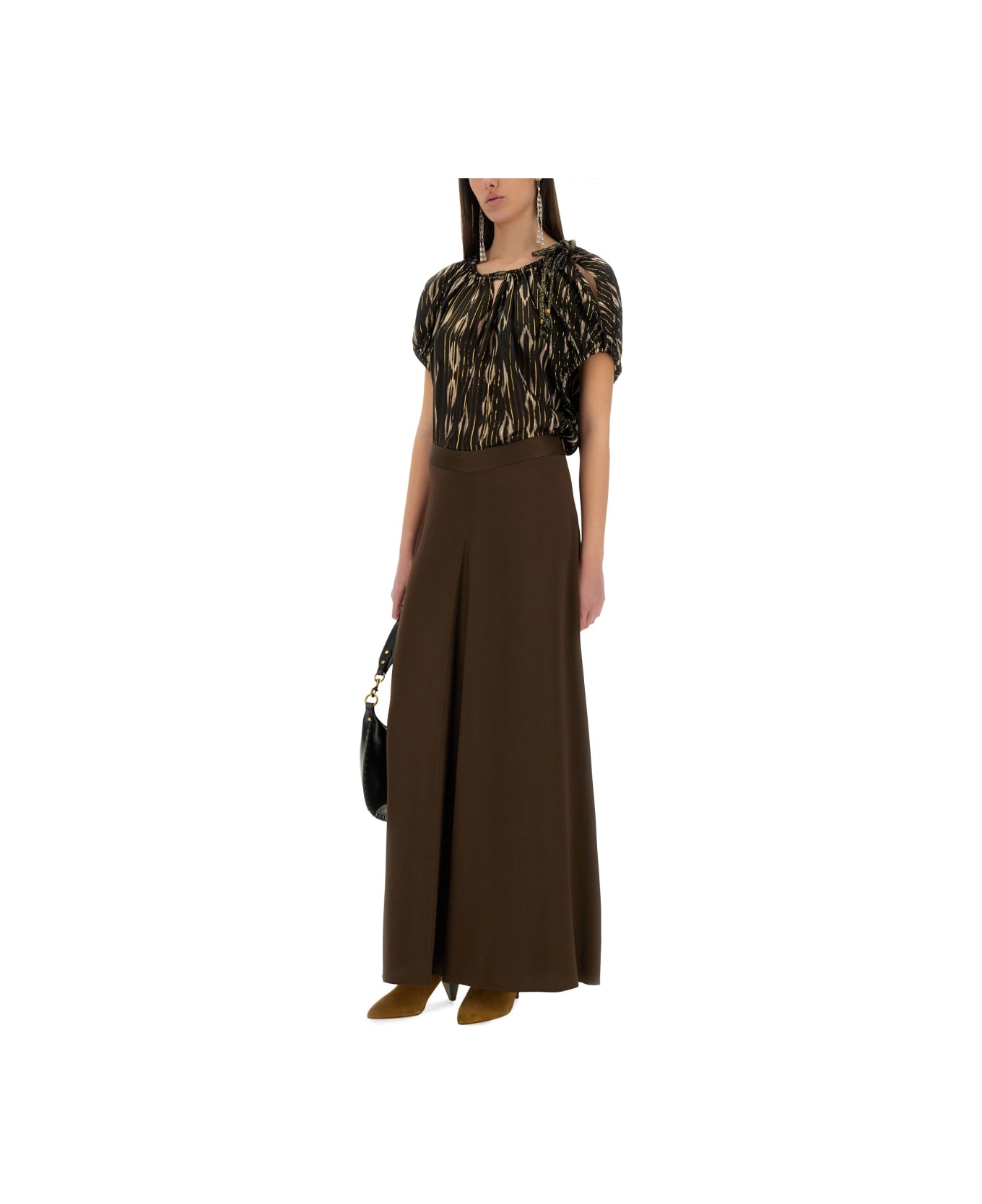 Isabel Marant 
kayana
 Long Skirt - BROWN