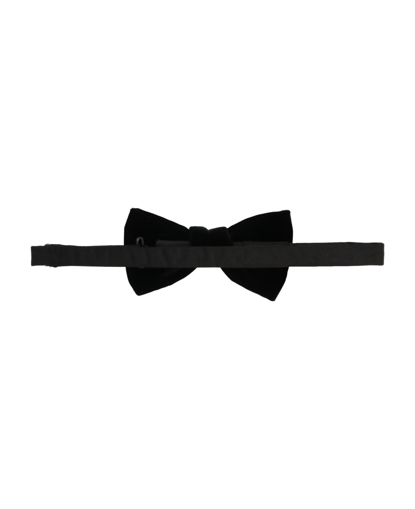 Saint Laurent Velvet Papillon - Black