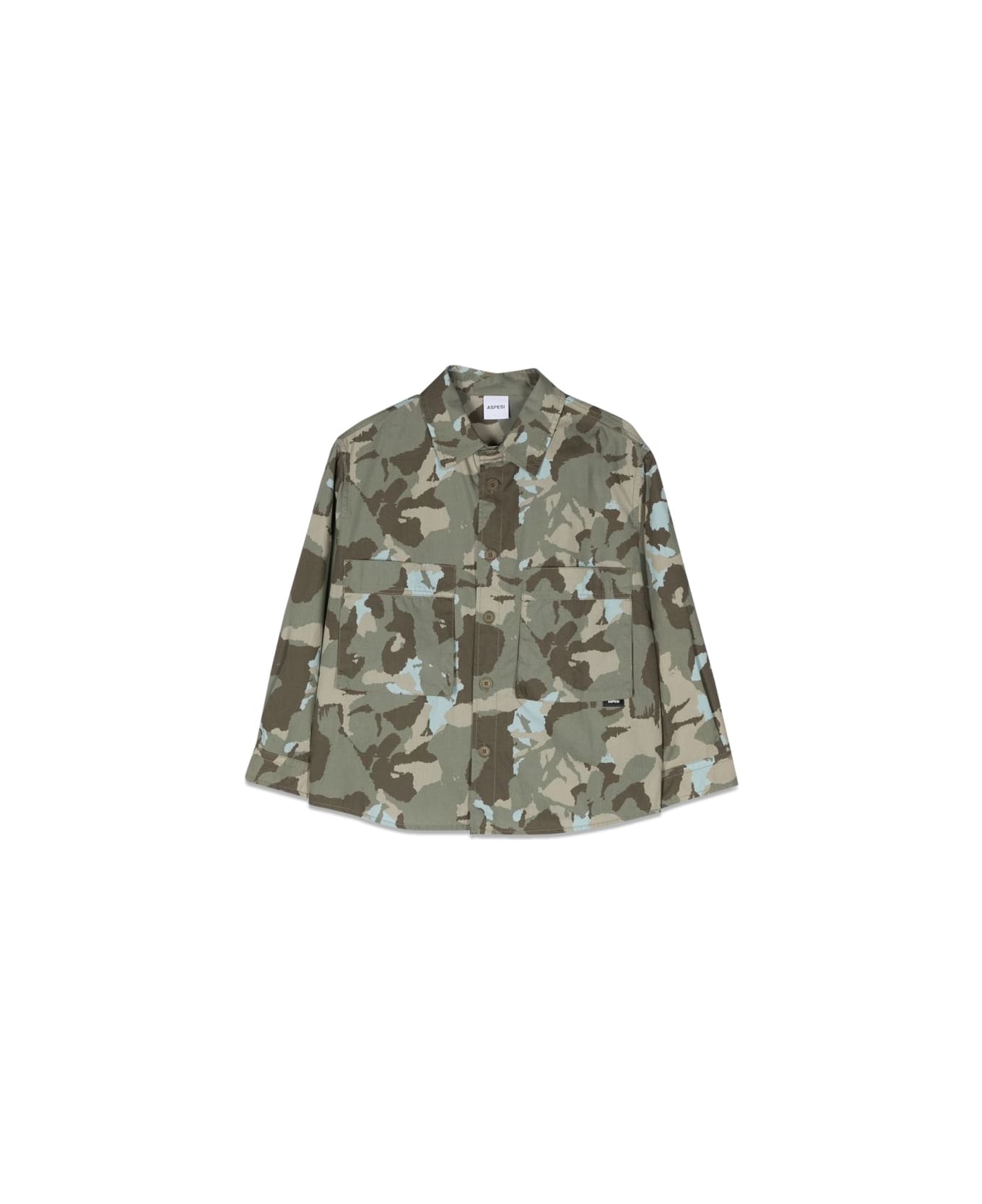 Aspesi Camou Shirt Jacket - MULTICOLOUR